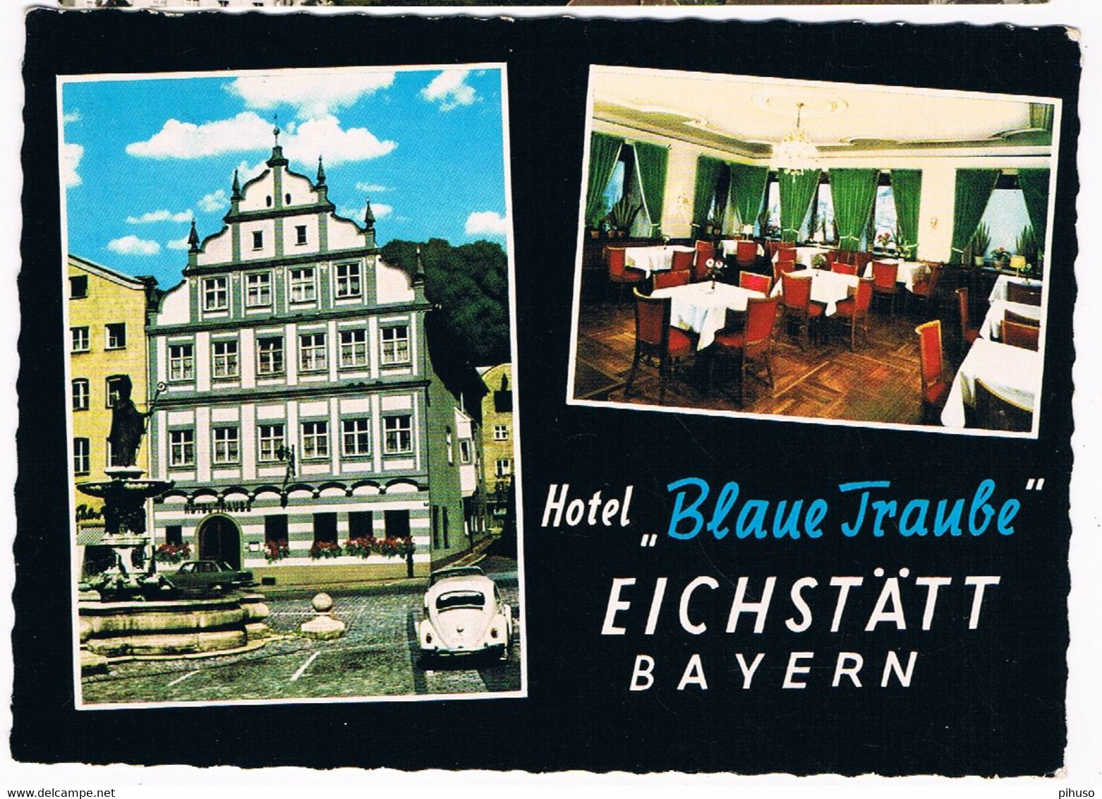 D-12687   EICHSTÄTT : Hotel Blaue Traube - Eichstaett