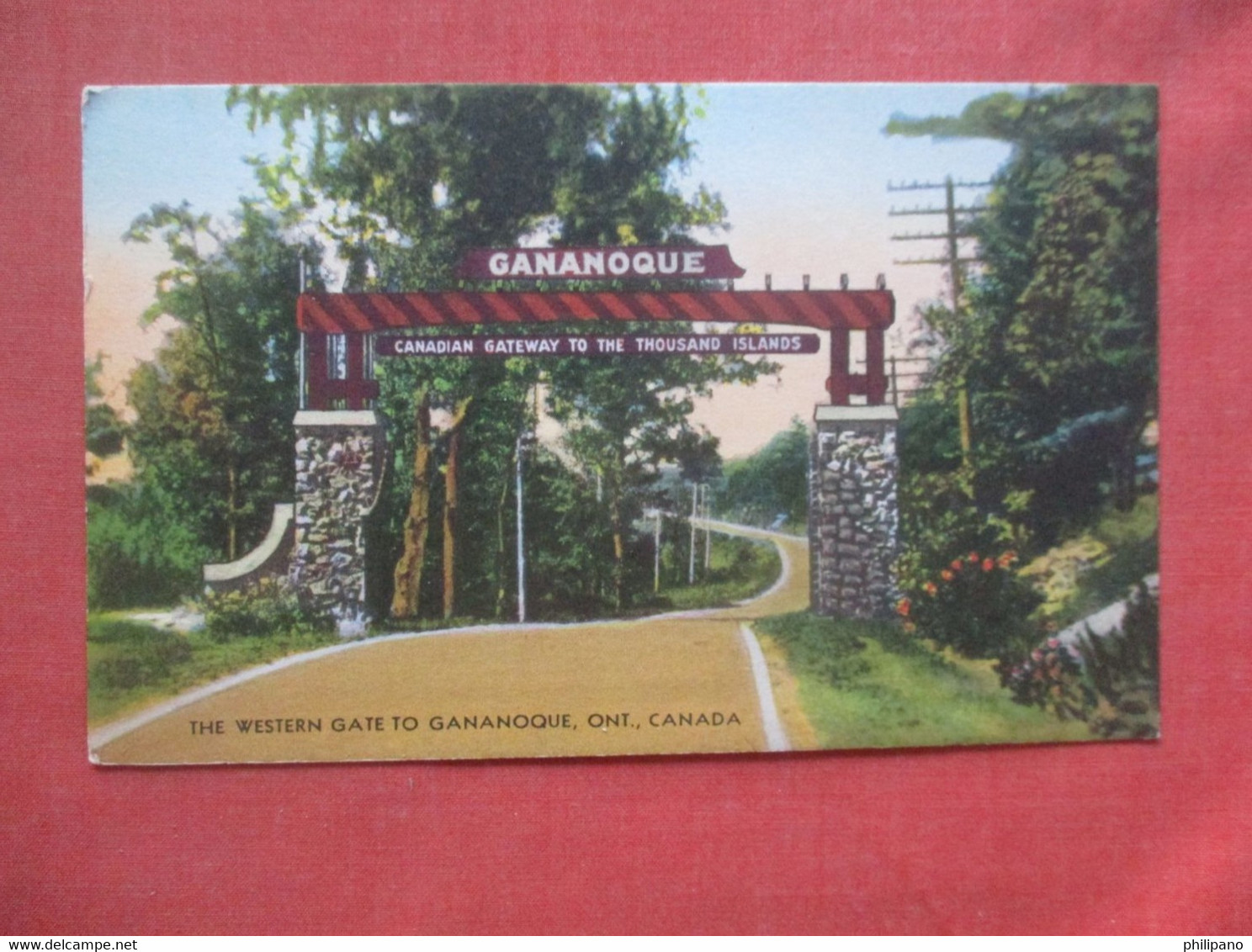 The Western Gate To  Gananoque Canada > Ontario > Gananoque       Ref  4961 - Gananoque