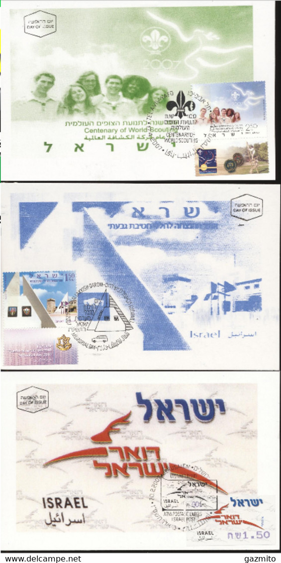 Israel 2007, Scout, 3Maximum - Tarjetas – Máxima