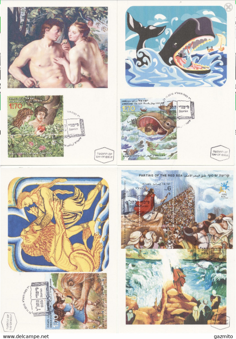 Israel 2010, Bible, Whale, Lion, Snake, Apple, Mythology, 4Maximum - Maximumkarten