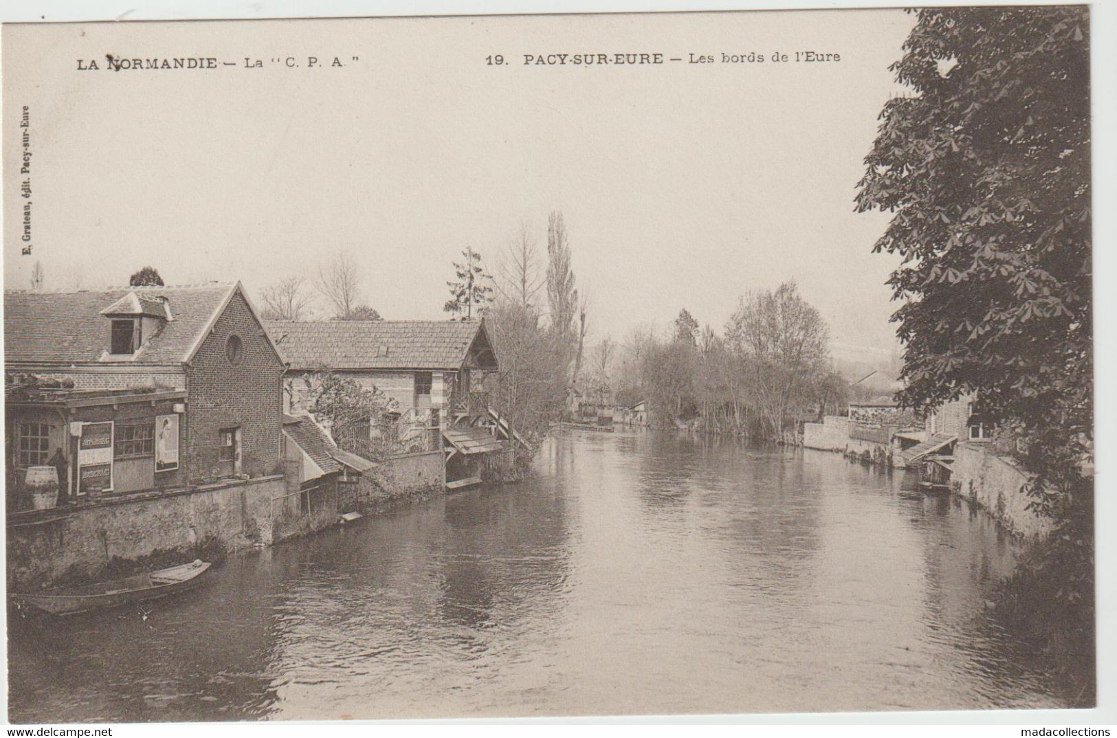 Pacy Sur Eure (27 - Eure)  Les Bords De L'Eure - Pacy-sur-Eure