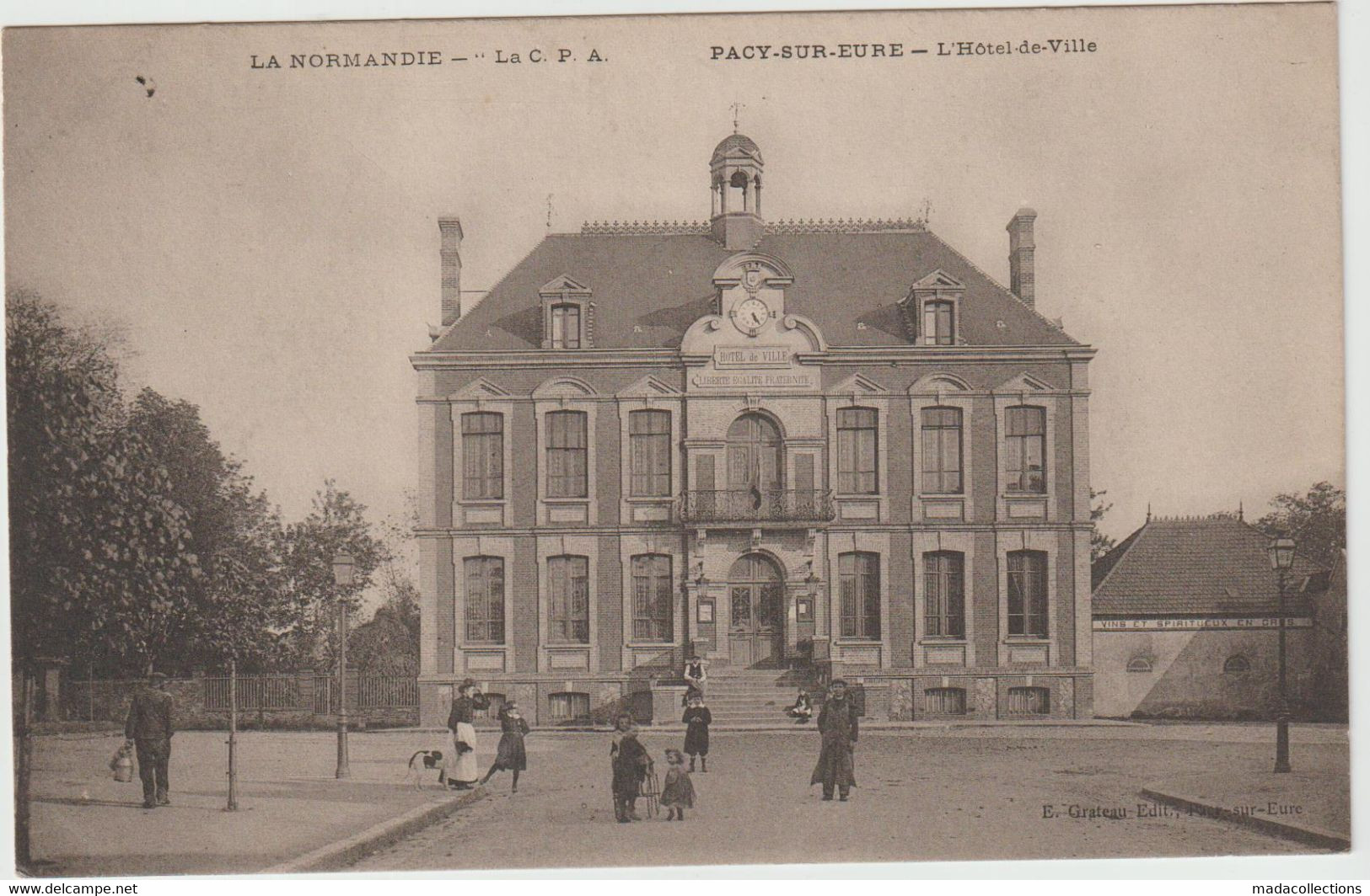 Pacy Sur Eure (27 - Eure)  L'Hôtel De Ville - Pacy-sur-Eure