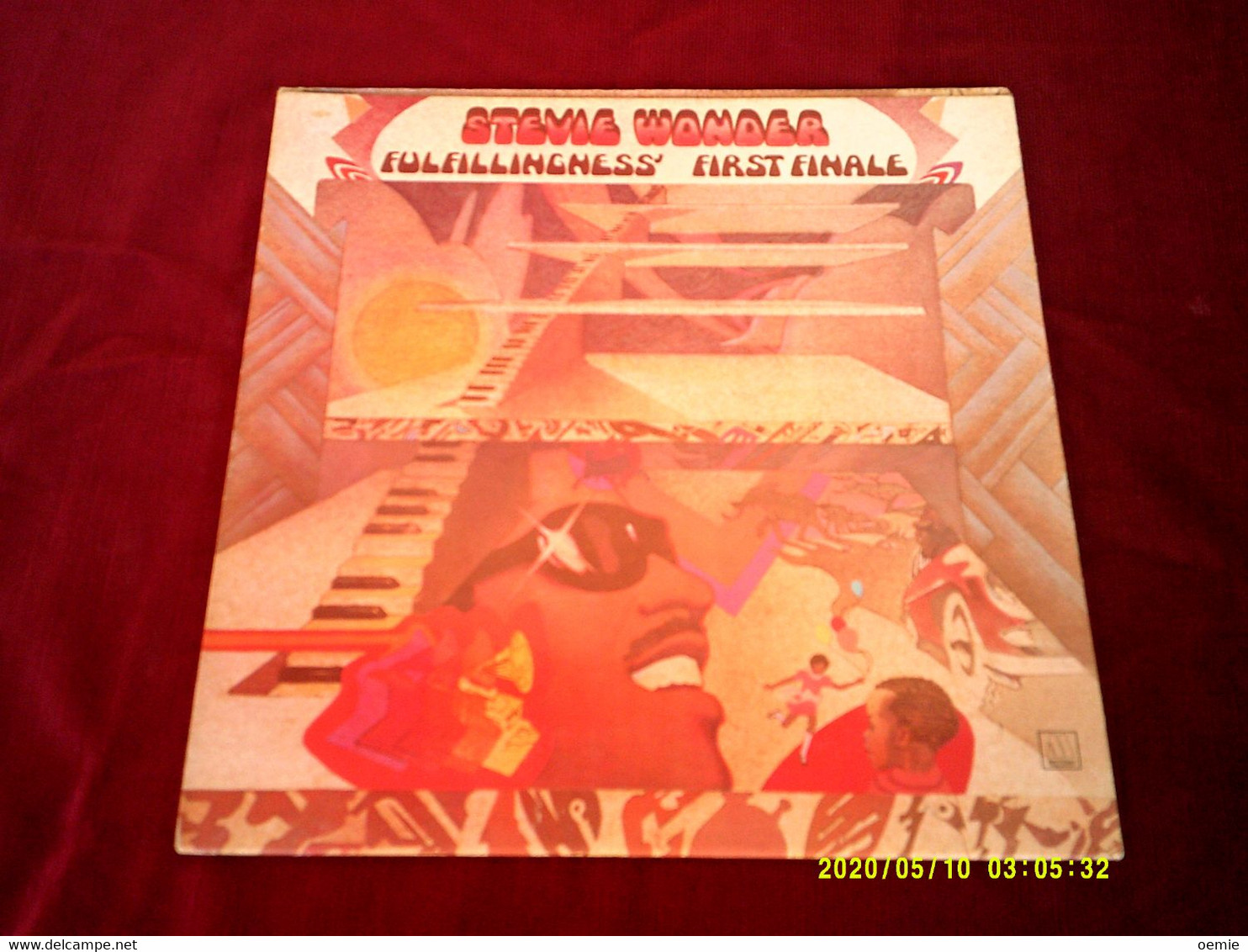 STEVIE  WONDER  ° FULFILLINGNESS  FIRST FINALE   REF 523021  PRESSAGE FRANCE - Soul - R&B