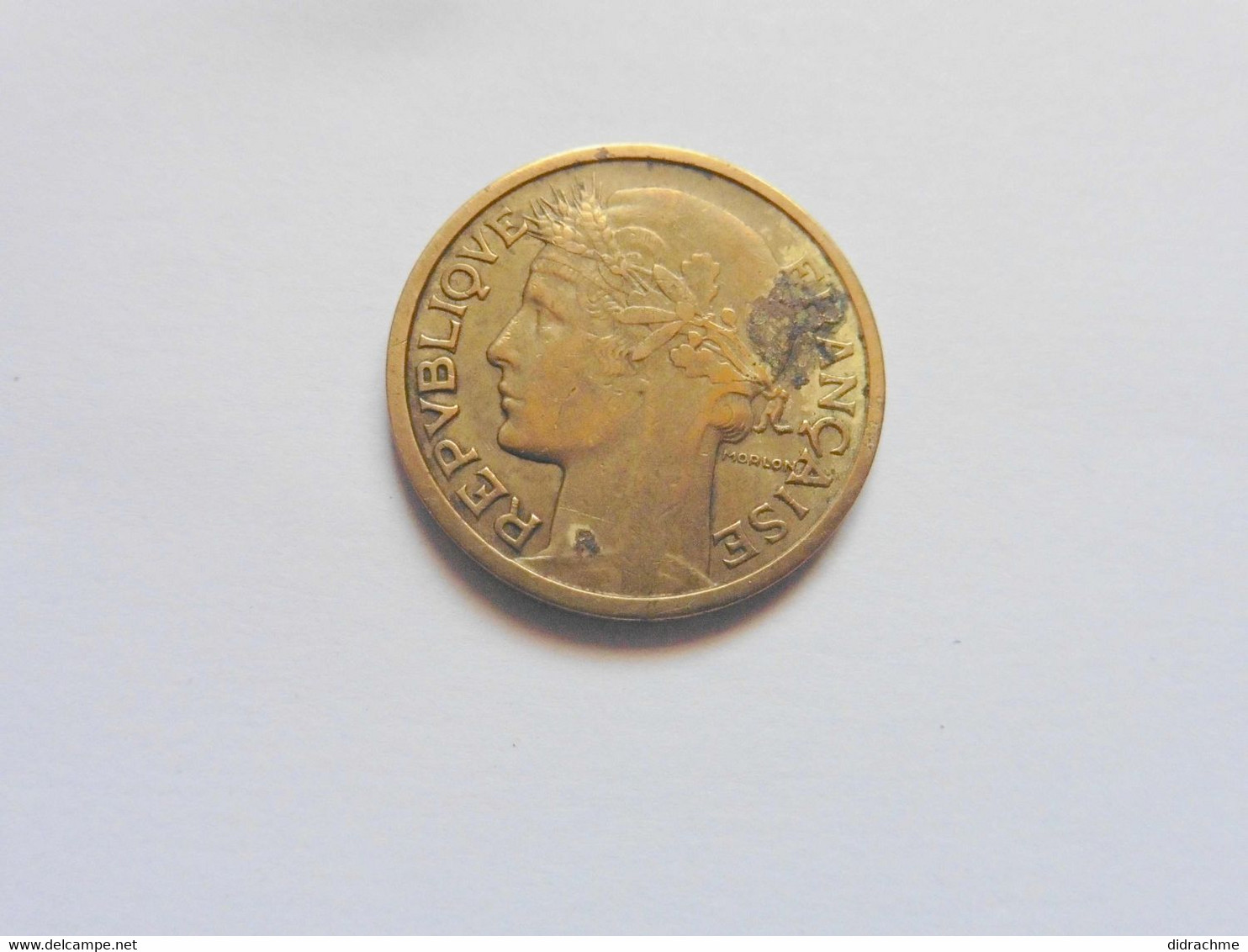 1 Franc 1935 Bronze  Paypal Possible - Otros & Sin Clasificación