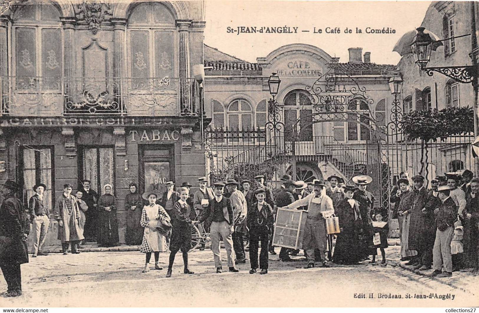 17-SAINT-JEAN-D'ANGELY- LE CAFE DE LA COMEDIE - Saint-Jean-d'Angely