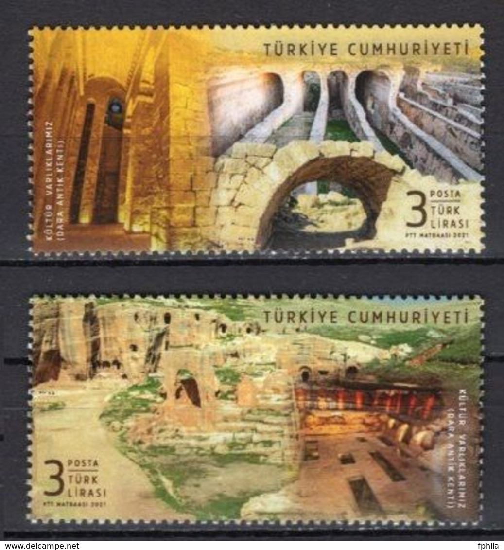 2021 TURKEY CULTURAL ASSETS ANCIENT CITY OF DARA MNH ** - Ungebraucht