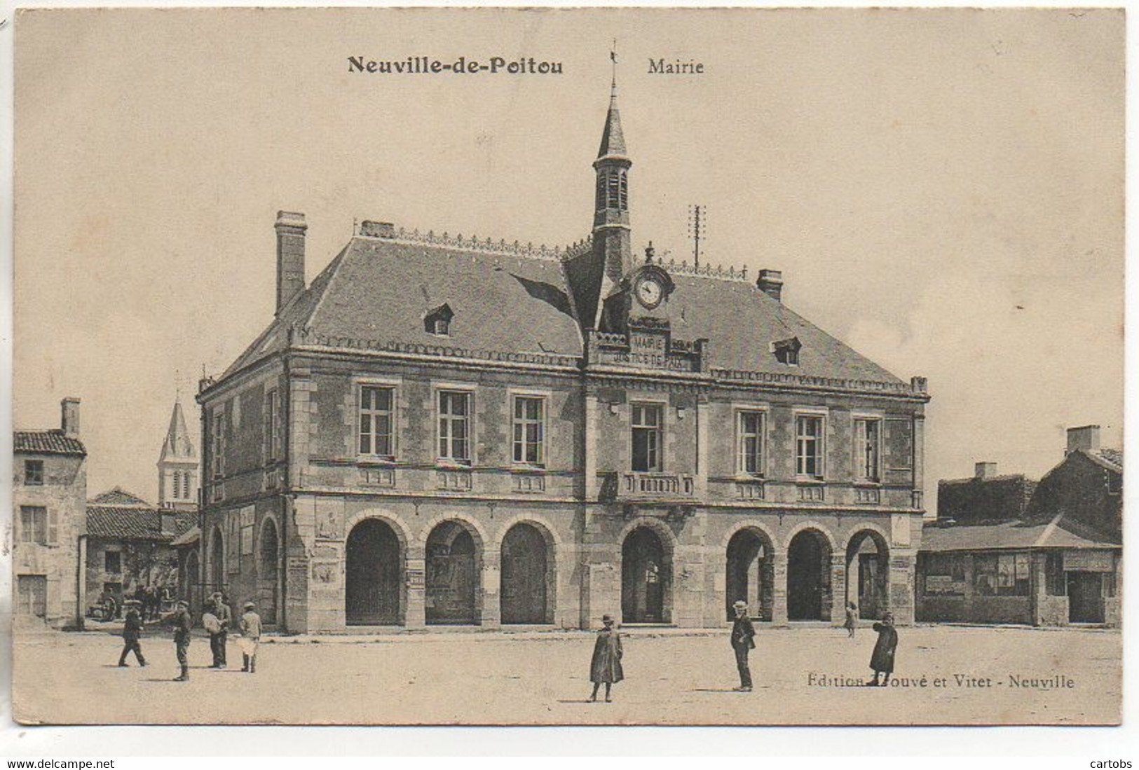 86 NEUVILLE-en-POITOU  La Mairie - Neuville En Poitou