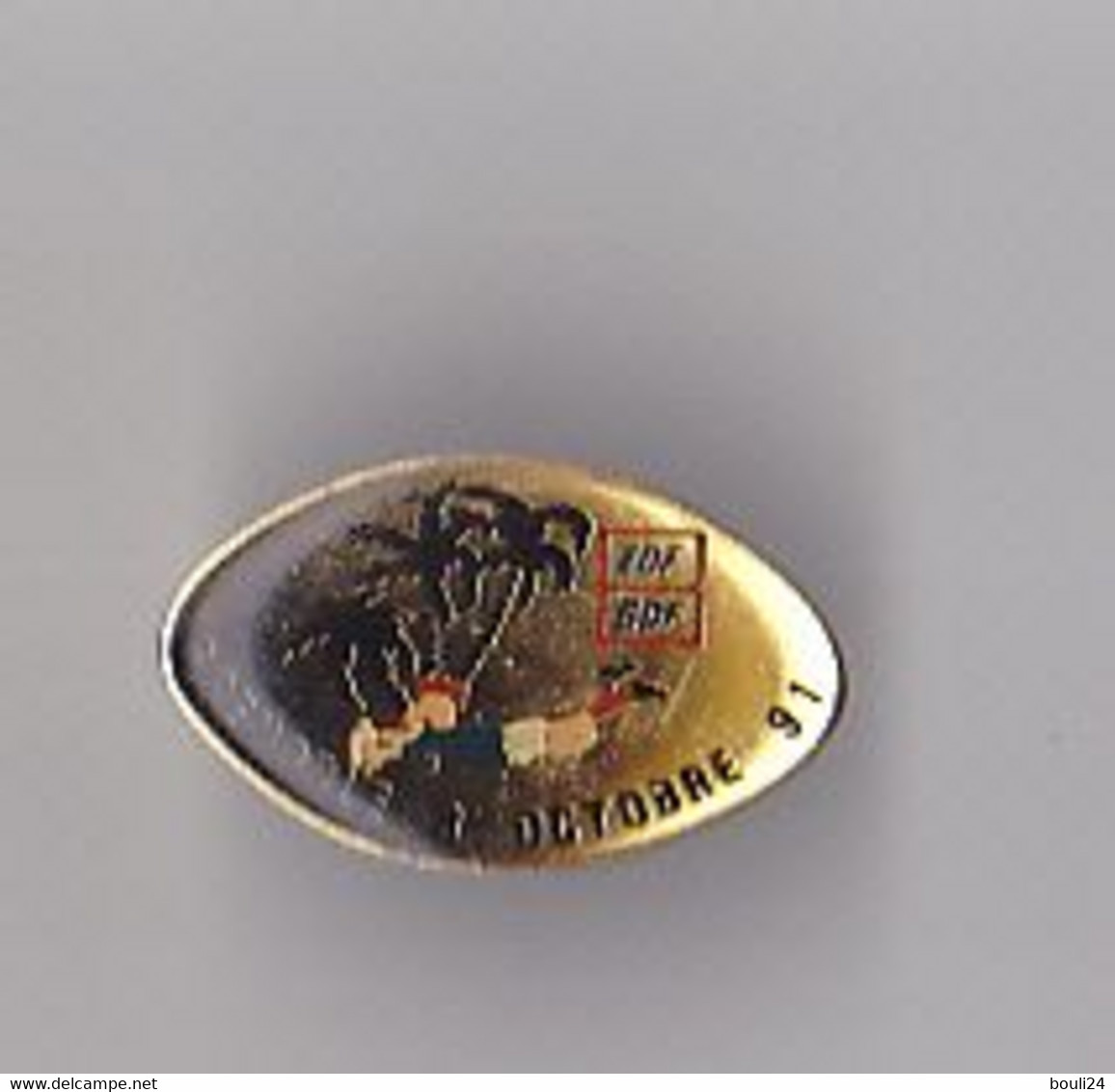 PIN'S  THEME RUGBY COUPE DU MONE FRANCE FIDJI   GRENOBLE  1991 - Boissons