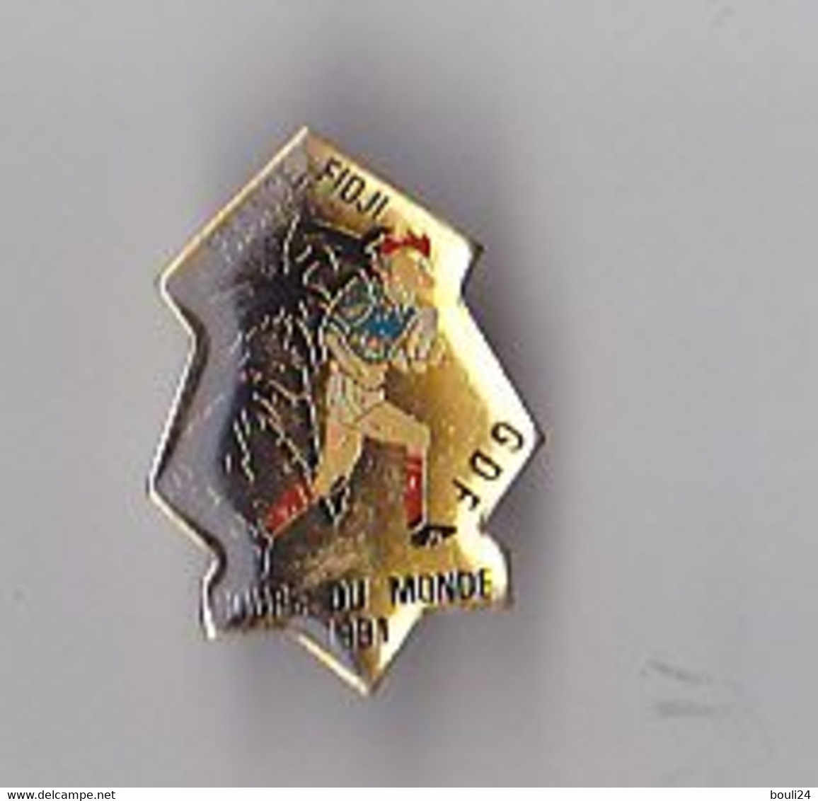 PIN'S  THEME RUGBY COUPE DU MONDE FRANCE FIDJI   GRENOBLE  1991 - Boissons