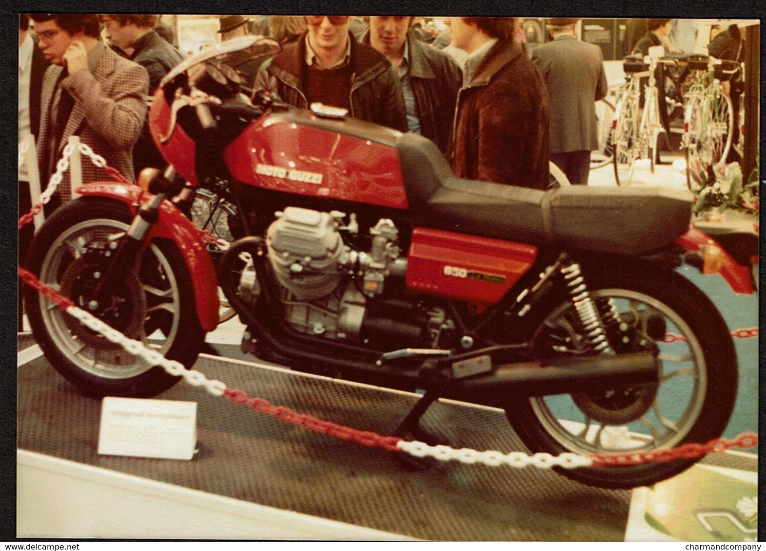 Photo Originale - Moto Moto Guzzi Le Mans - Voir Scan - Auto's