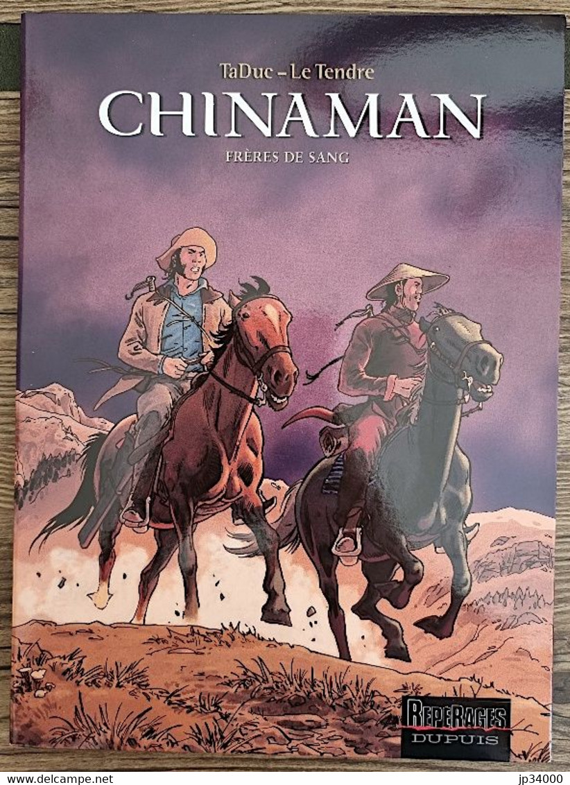 CHINAMAN Tome 6 Frères De Sang. Coffret Carnet Les Fils Du Ciel DUPUIS EO 2002 - Chinaman