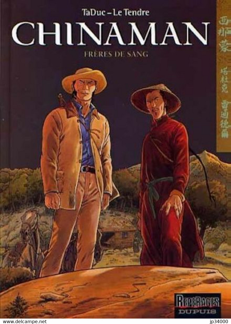 CHINAMAN Tome 6 Frères De Sang. Coffret Carnet Les Fils Du Ciel DUPUIS EO 2002 - Chinaman