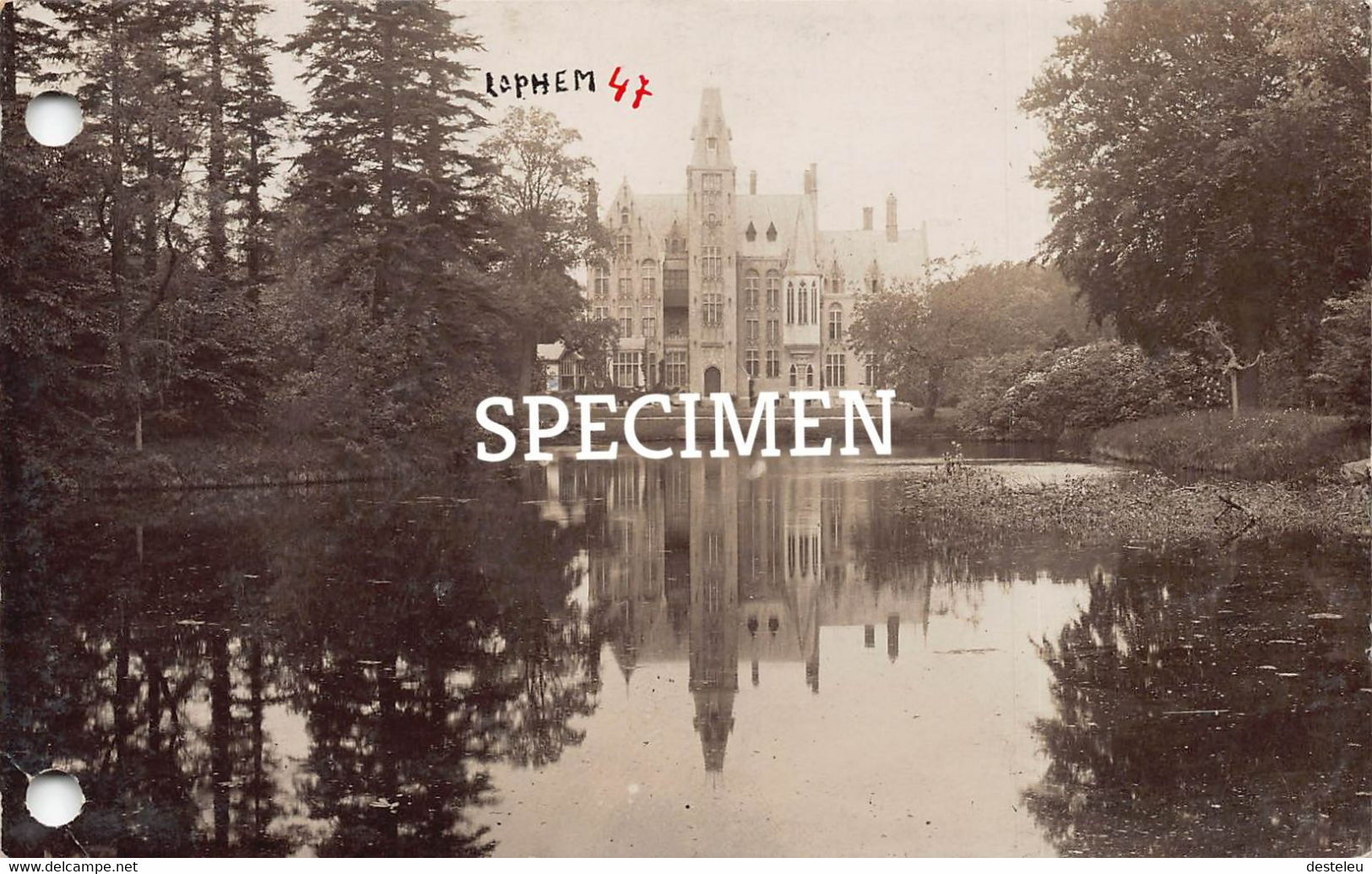 Fotokaart Kasteel - Loppem - Zedelgem