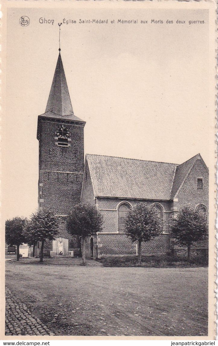 DEND Ghoy Eglise Saint Medard Et Memorial Aux Morts Des Deux Guerres - Altri & Non Classificati