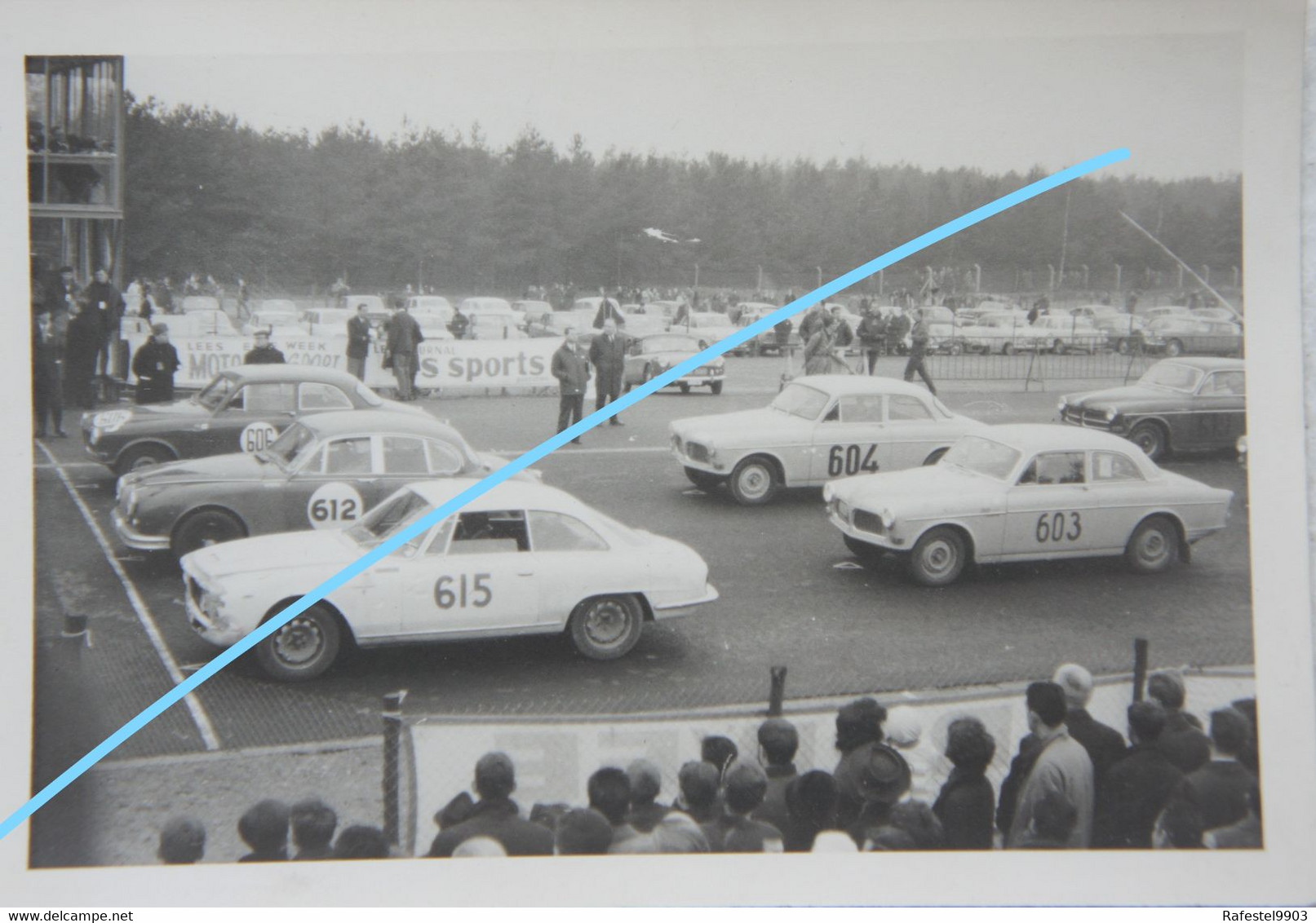 Photox10 ZOLDER Circa 1966-8 Volvo Ferrari Porsche Alfa Lotus MG Jaguar Maserati Voiture Auto Automobile Oldtimer Course