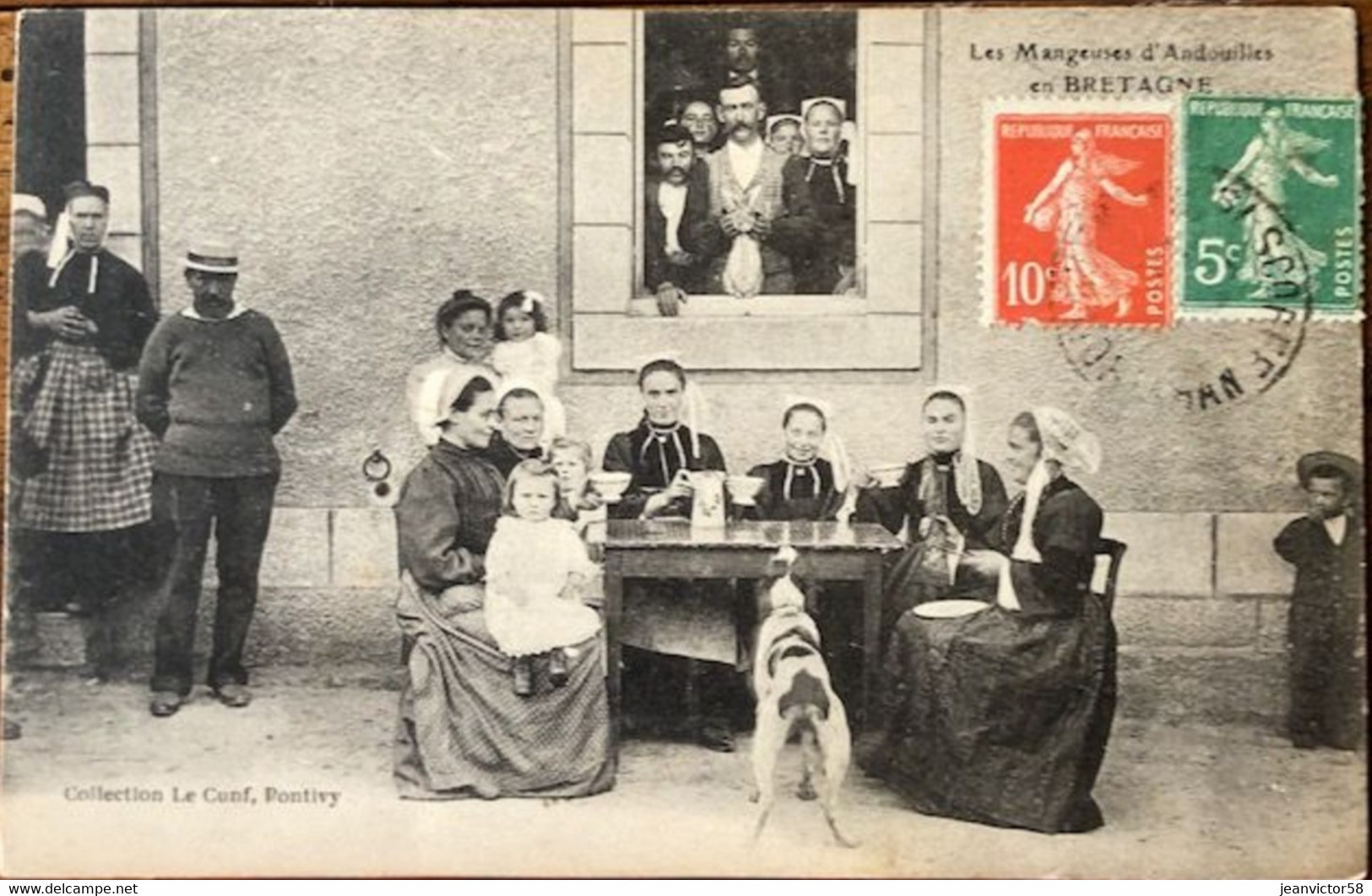 Les Mangeuse D'andouilles En Bretagne Collect  Le Cunf Pontivy - Guemene Sur Scorff