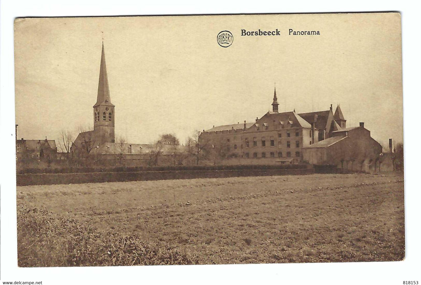 Borsbeek Borsbeeck   Panorama   (Phototypie A. Dohmen,Bruxelles) - Borsbeek