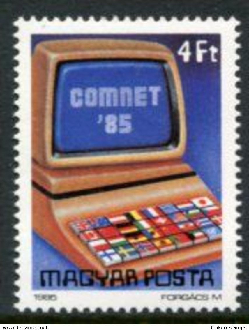 HUNGARY 1985 COMNET Conference  MNH / **.  Michel 3781 - Nuevos