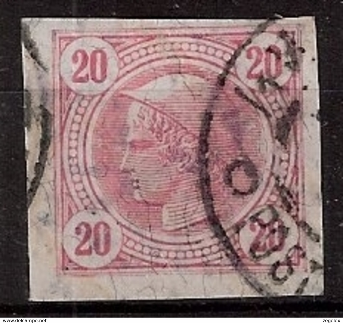 Österreich, Austria  1901 MiNr. 104 Mit Lackstreifen Used/canceled - Used Stamps