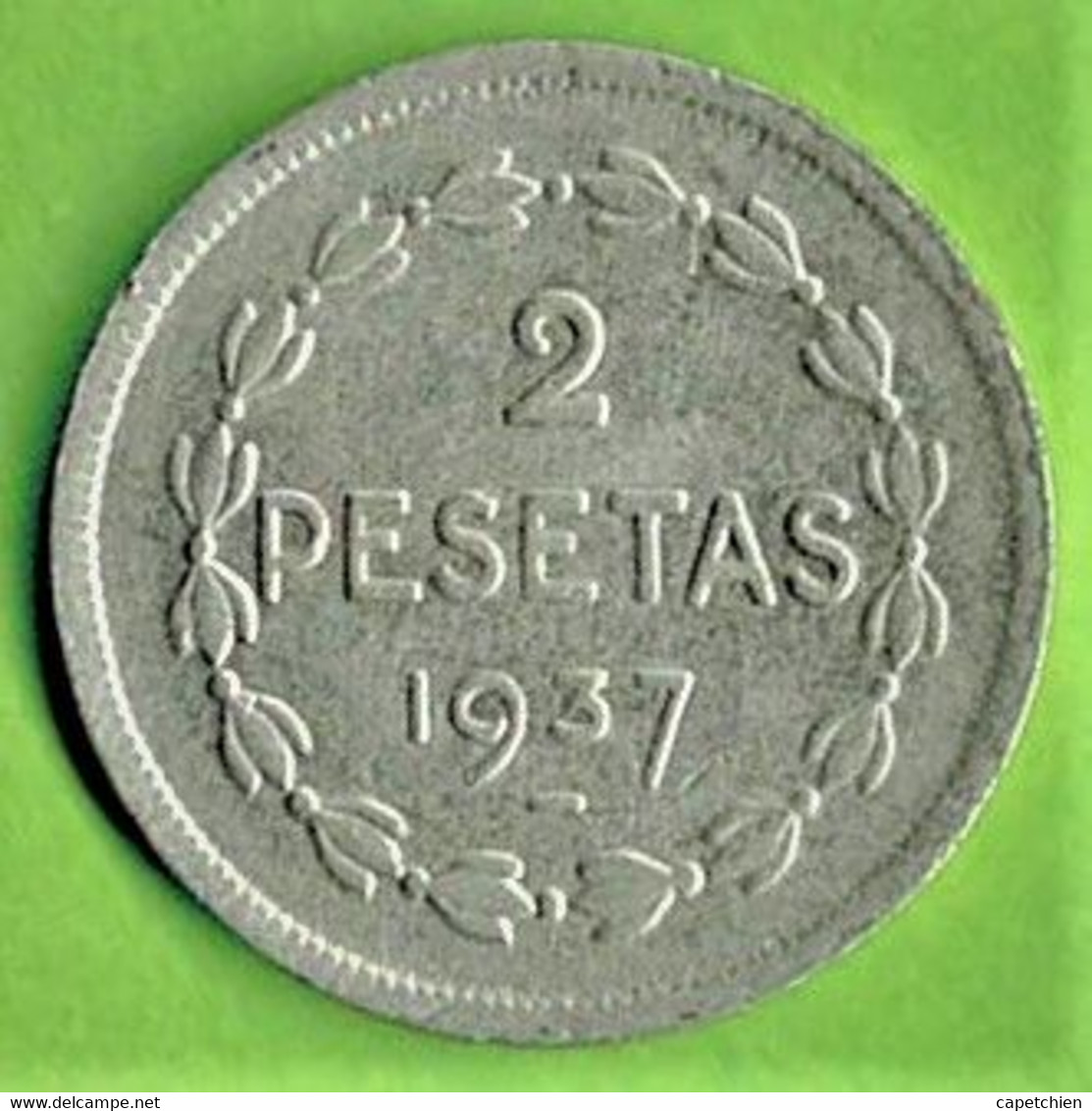 ESPAGNE / GOBIERNO DE EUZKADI / 2 PESETAS / 1937 / - Münzen Der Provinzen