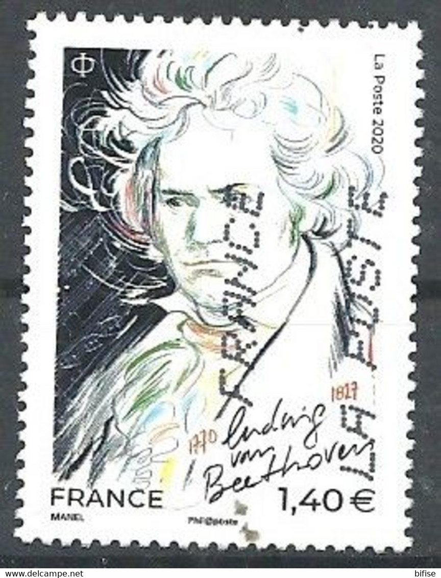 FRANCIA 2020 - Beethoven - Used Stamps