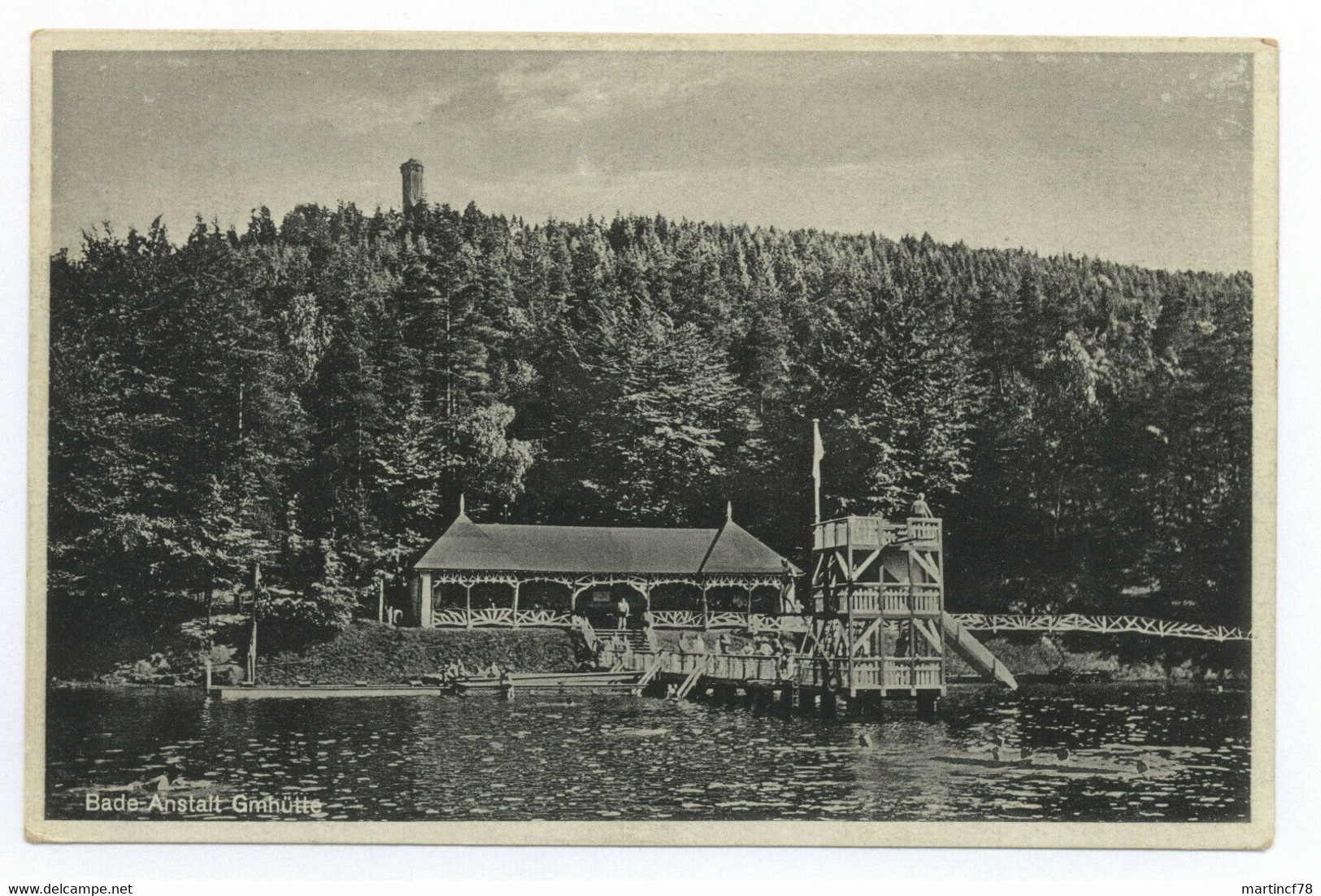 Gmhütte Georgsmarienhütte Bade-Anstalt Osnabrück 1931 - Georgsmarienhuette