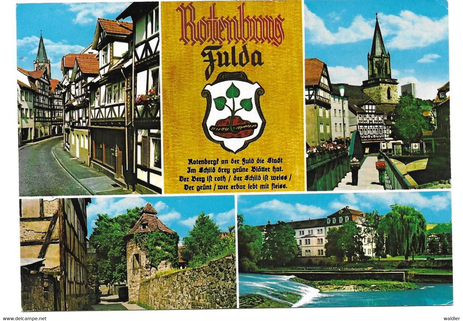 6442  ROTENBURG / FULDA - MEHRBILD - Rotenburg