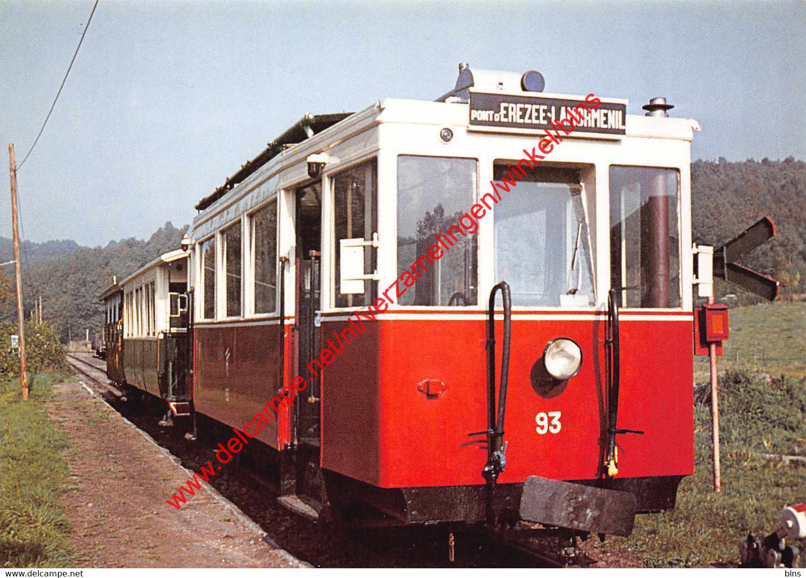 Tramway Touristique En Gare D'Amonines - Erezée - Erezée