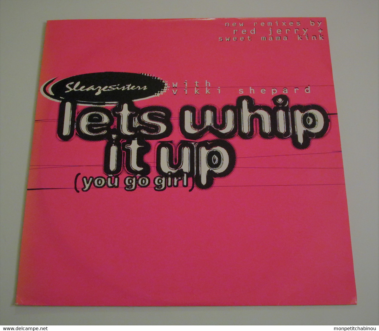 Maxi 33T SLEAZE SISTERS : Lets Whip It Up - Dance, Techno & House