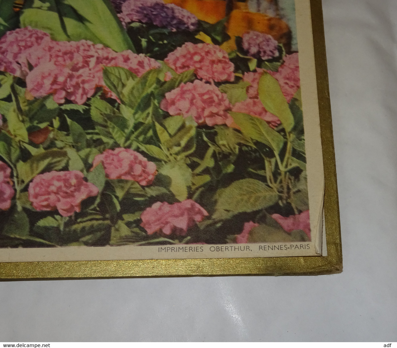 1962 CALENDRIER ALMANACH DES PTT, HORTENSIAS AUX HALLES DE PARIS, OBERTHUR, ARDENNES 08 - Big : 1961-70