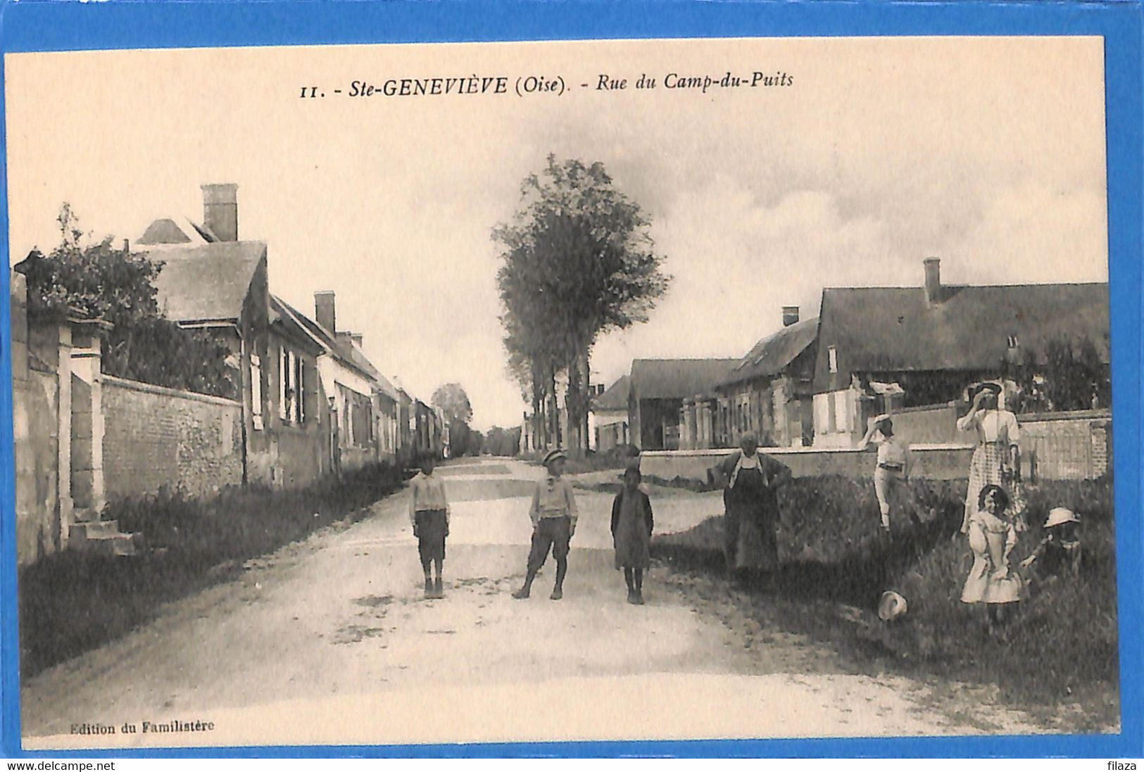 60 - Oise - Ste Genevieve - Rue Du Camp Du Puits  (N4906) - Sainte-Geneviève