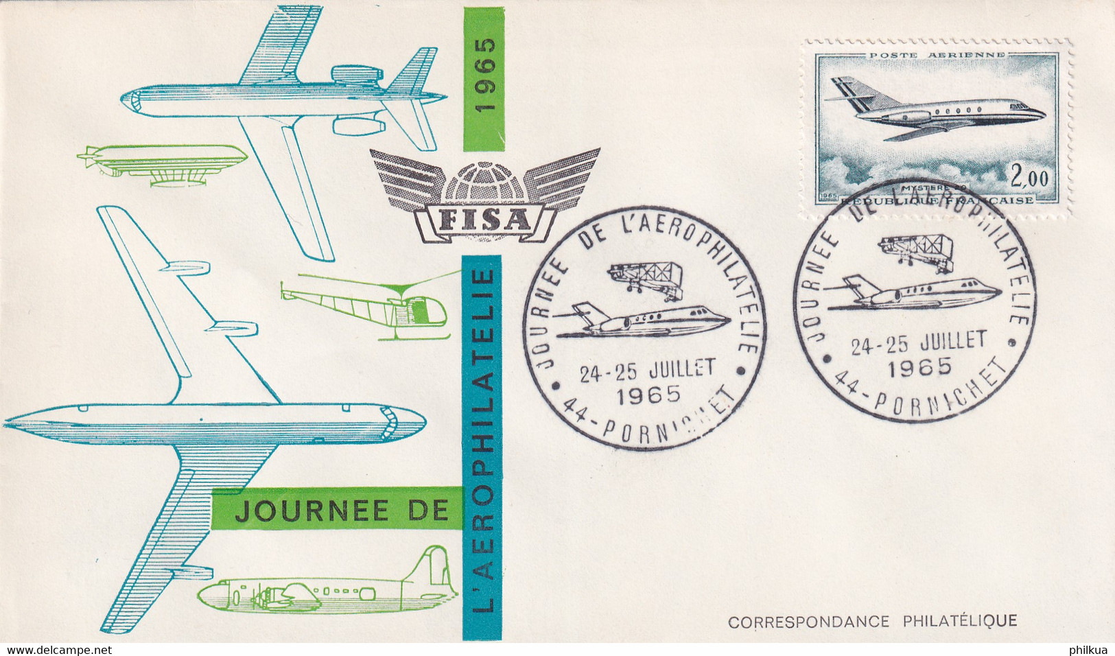 1965 Journée De L'aerophilatelie - Sonstige & Ohne Zuordnung