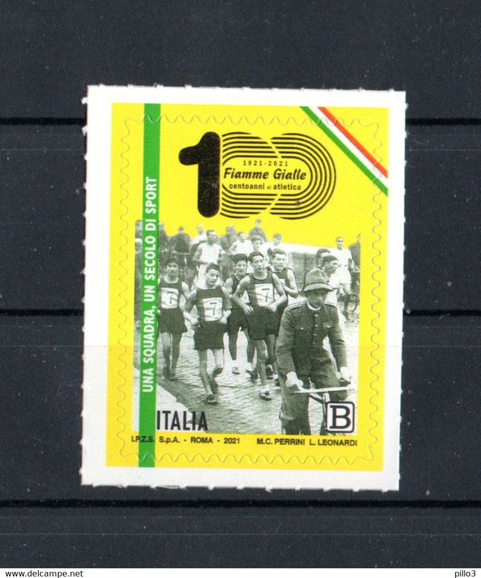 ITALIA  :   Fiamme Gialle Della Guardia Di Finanza - 1 Val. MNH**.  Del  29.05.2021 - 2021-...: Nieuw/plakker