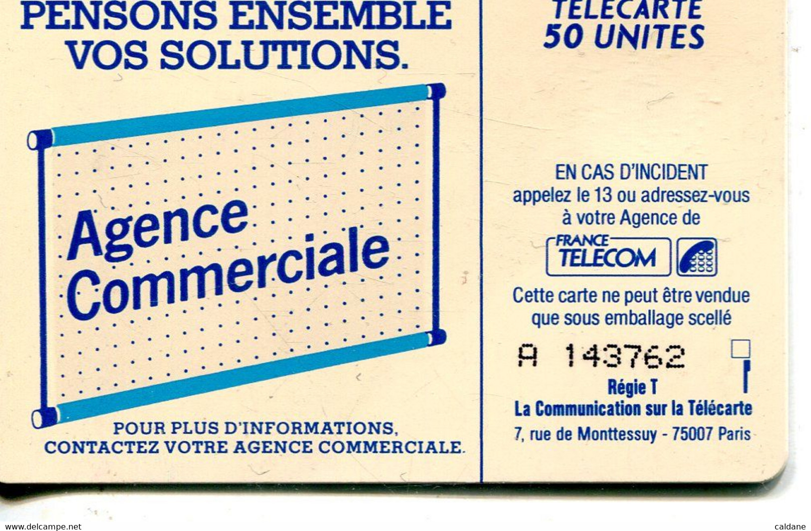 TELECARTE  France Telecom  50 UNITES. - Opérateurs Télécom