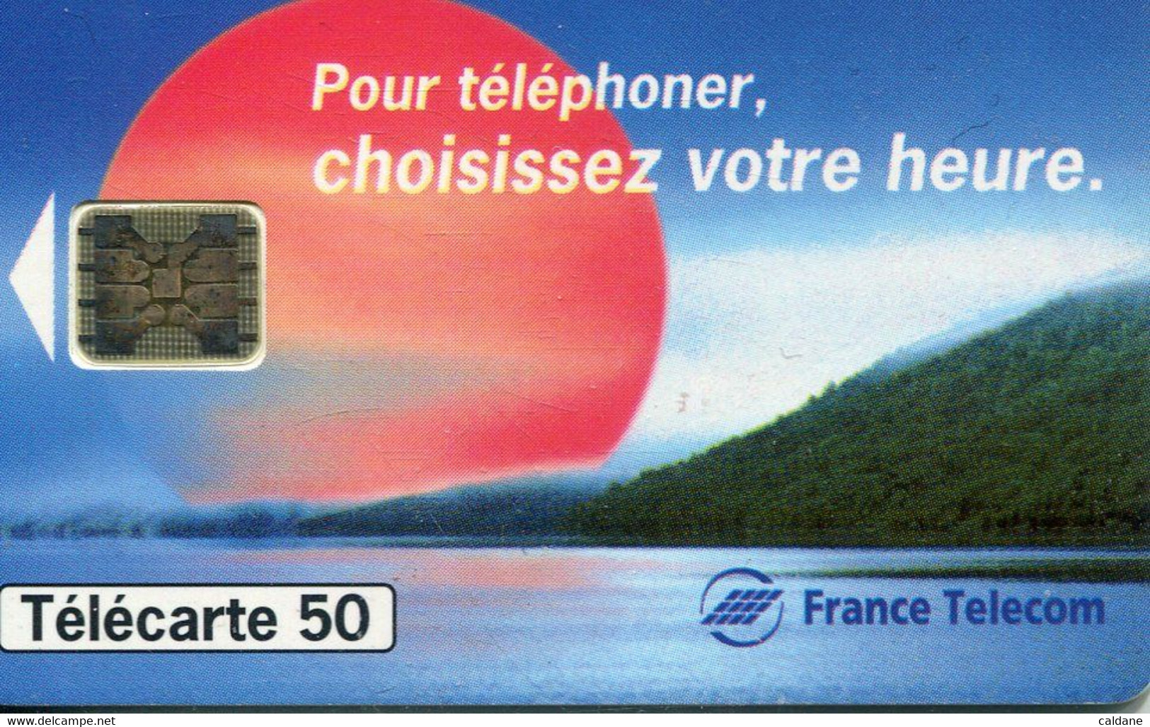 TELECARTE  France Telecom  50 UNITES.       2.000.000.  EX. - Telecom Operators