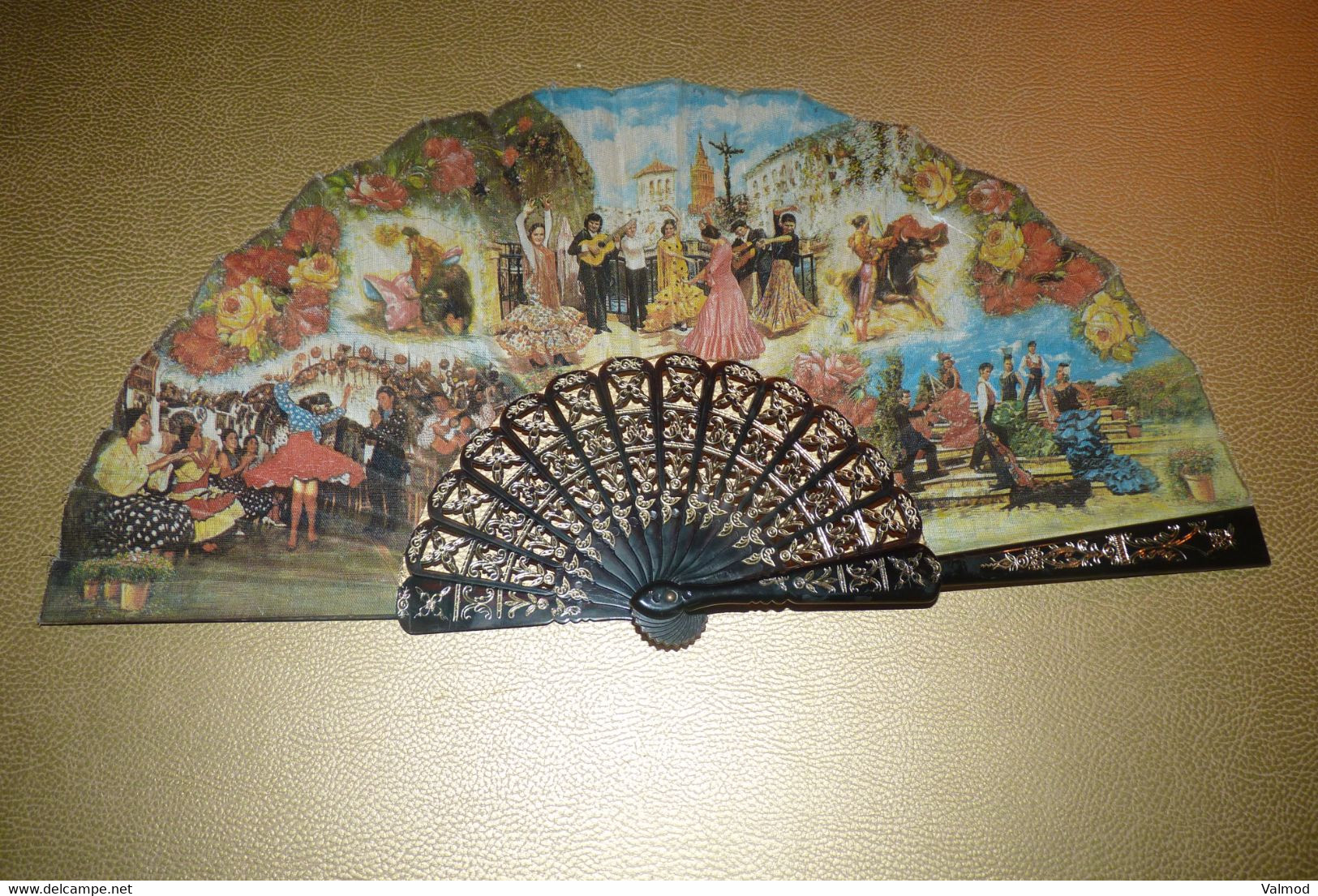 Eventail Vintage Décor Flamenco N°2 - Fans