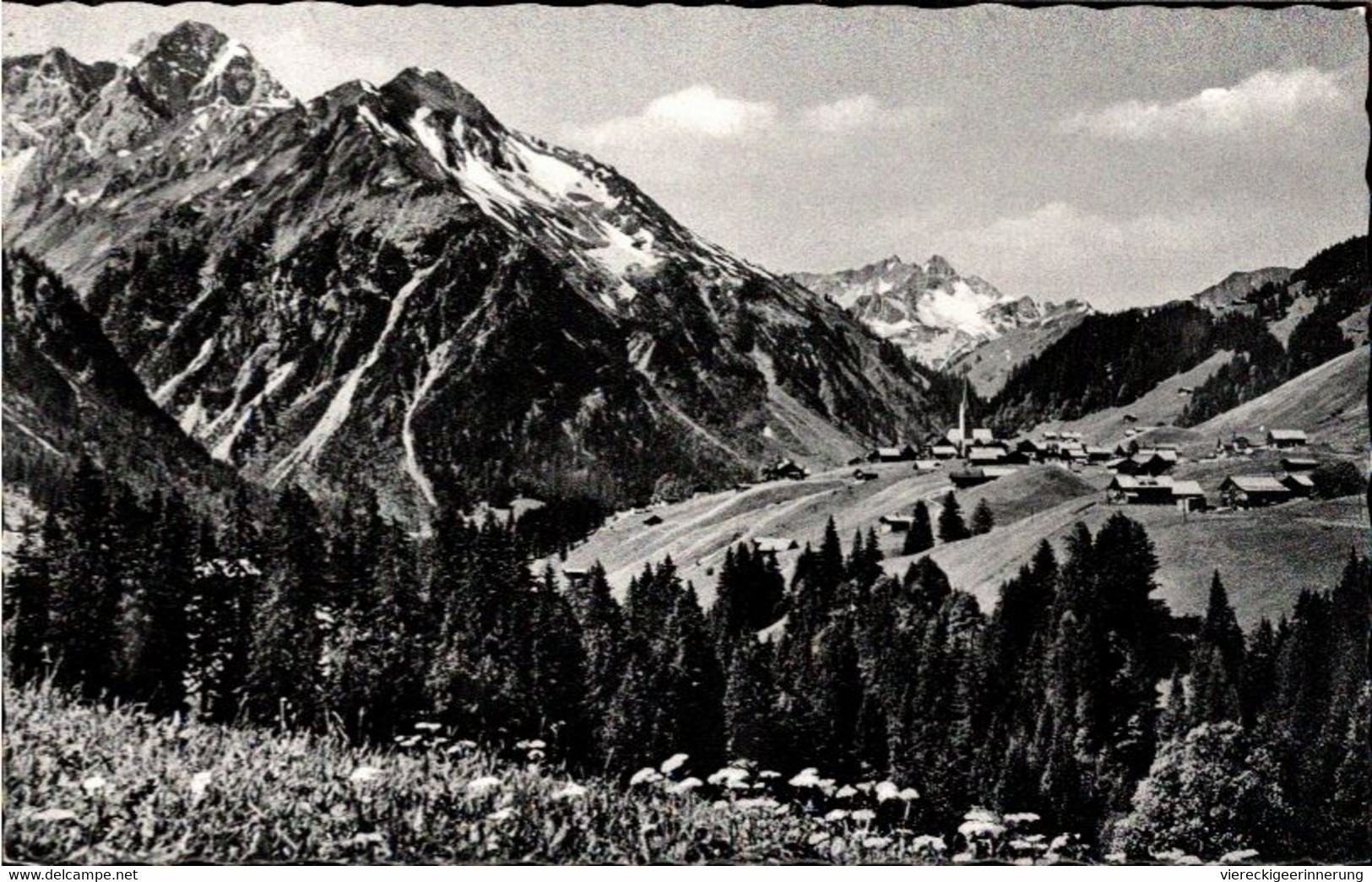 ! Ansichtskarte Mittelberg, Kleinwalsertal Sondertarif Hirschegg - Kleinwalsertal