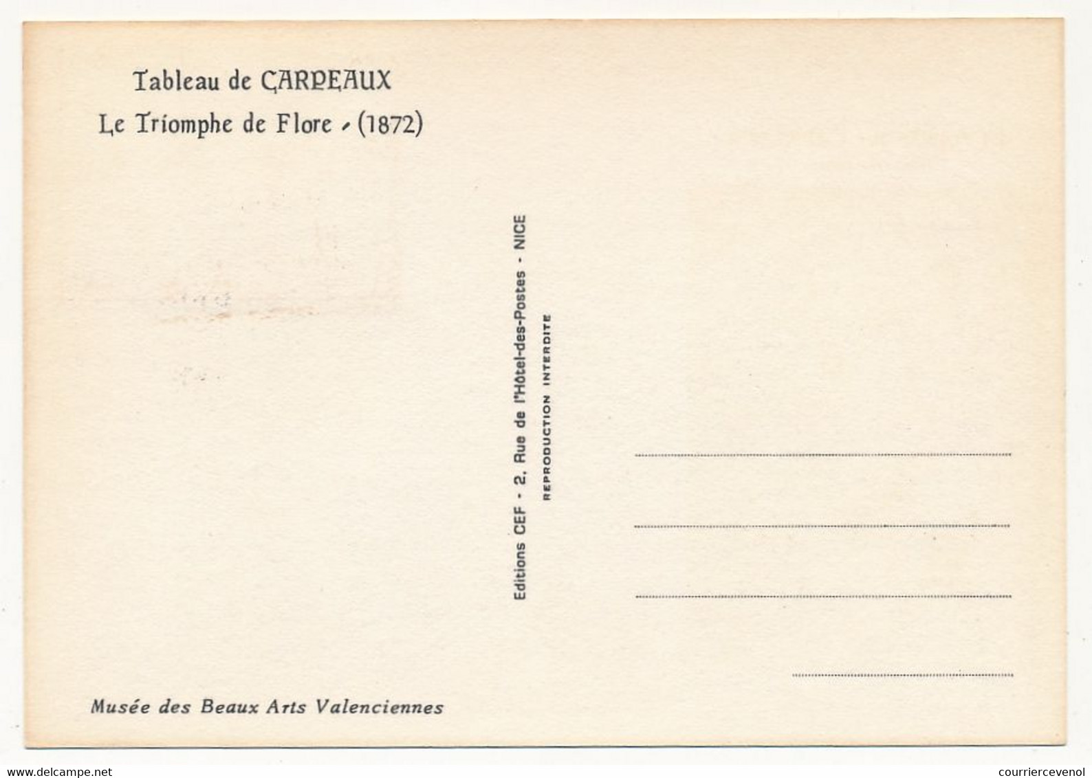 FRANCE => Carte Maximum - 1,00 J.B. Carpeaux - Valenciennes - 4 Juin 1970 - 1970-1979