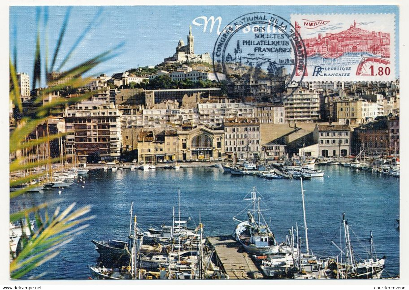 FRANCE => Carte Maximum - 1,80 Marseille - Obl "Congès National De La Fédération..." 21 Mai 1983 MARSEILLE - 1980-1989