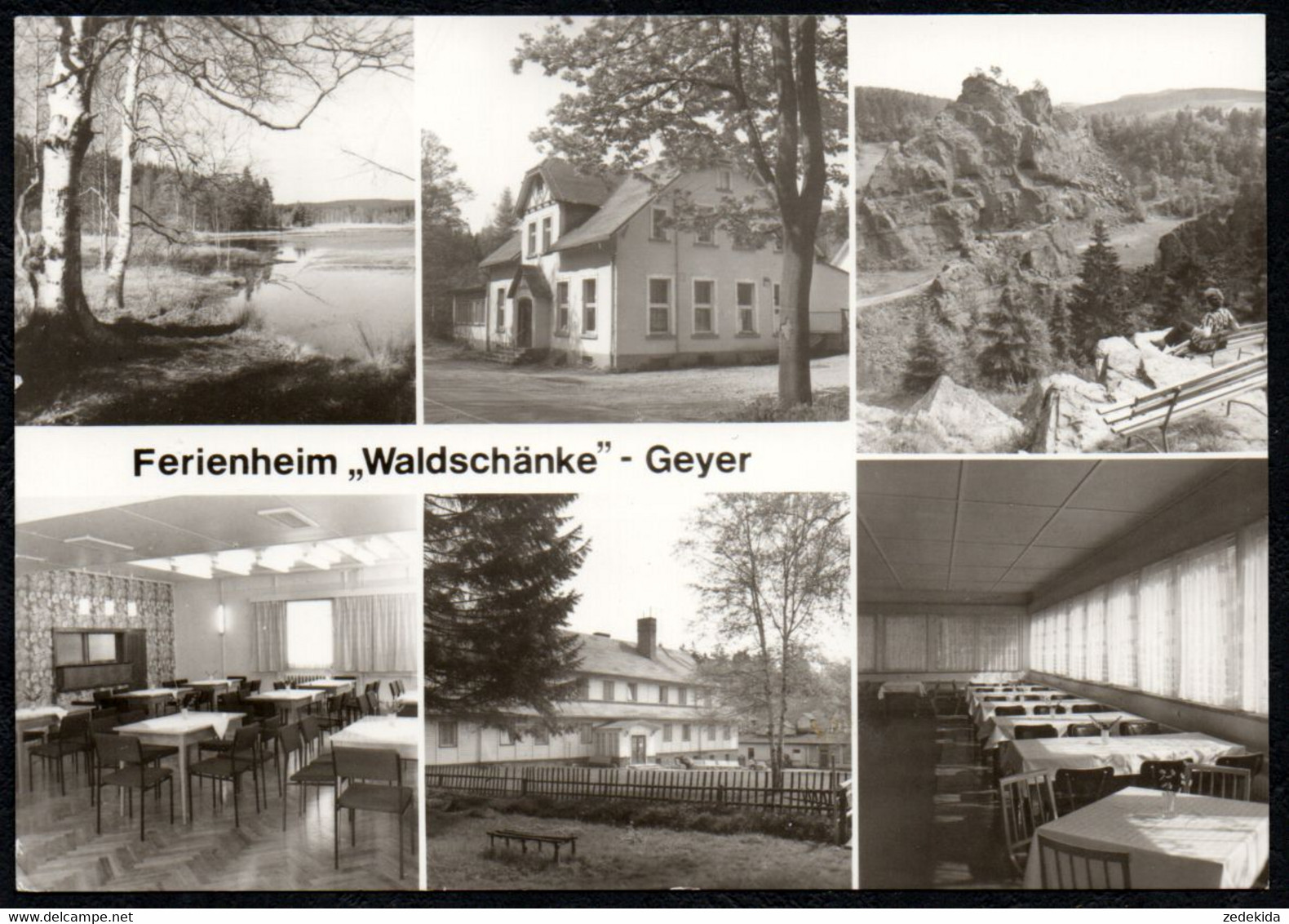 1964 - Geyer - Ferienheim Waldschänke - Verlag Erlbach - Geyer