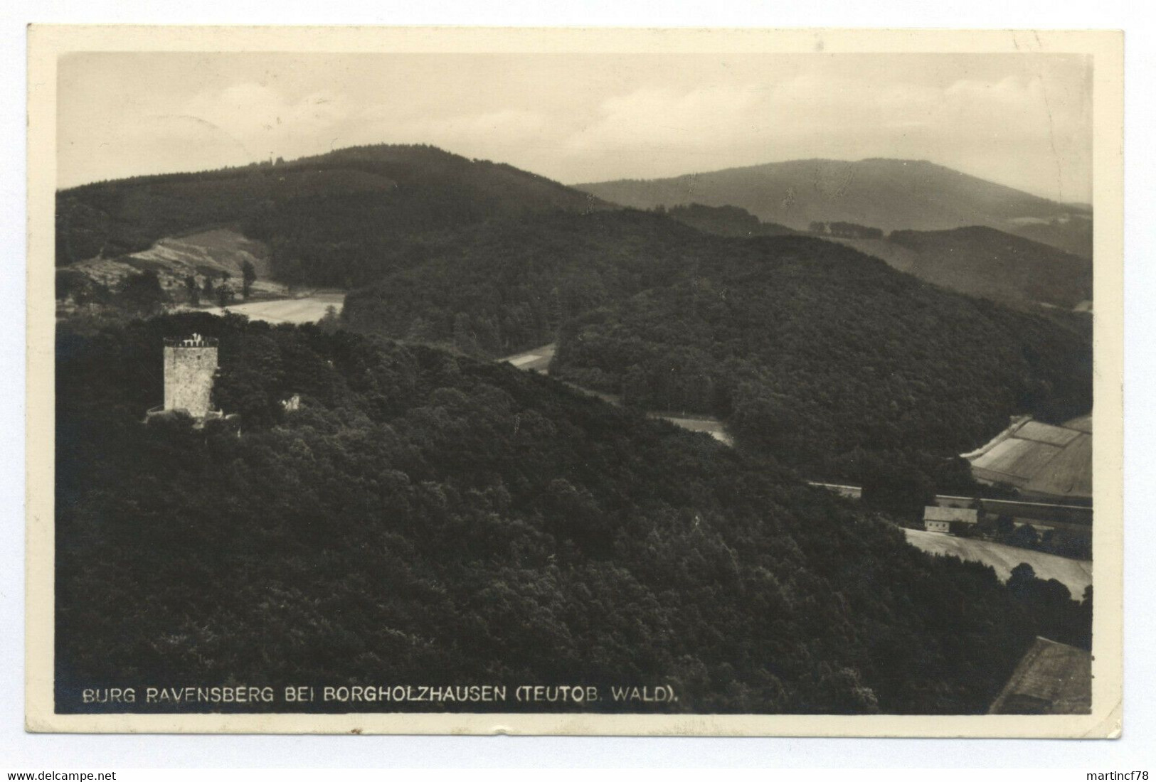 Burg Ravensberg Bei Borgholzhausen Teutob. Wald 1939 Borgholzhausen Gütersloh - Guetersloh