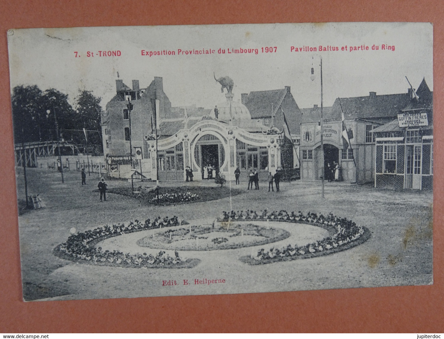 St-Trond Exposition Provinciale Du Limbourg 1907 Pavillon Baltus Et Partie Du Ring - Sint-Truiden