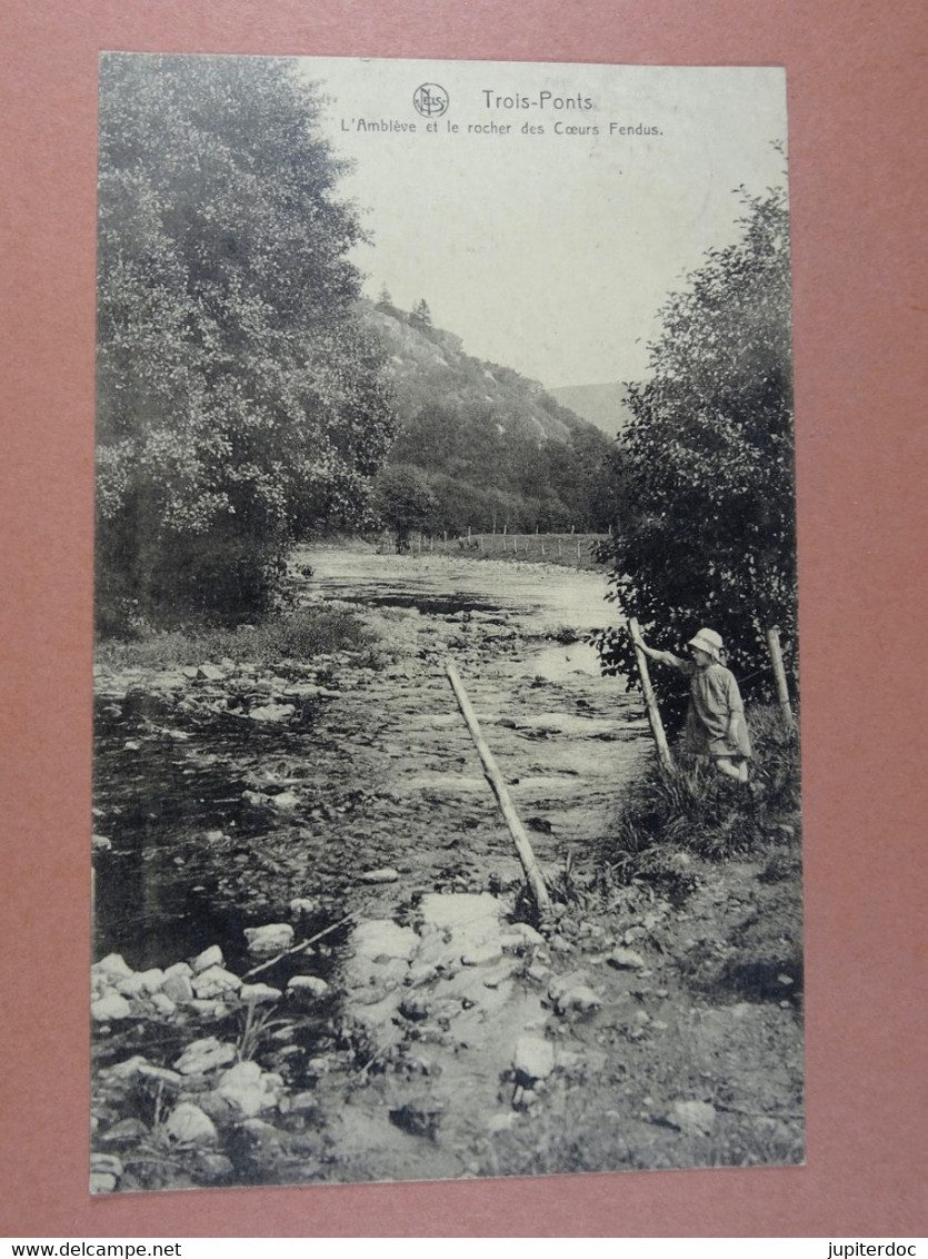 Trois-Ponts L'Amblève Et Le Rocher Des Coeurs Fendus - Trois-Ponts