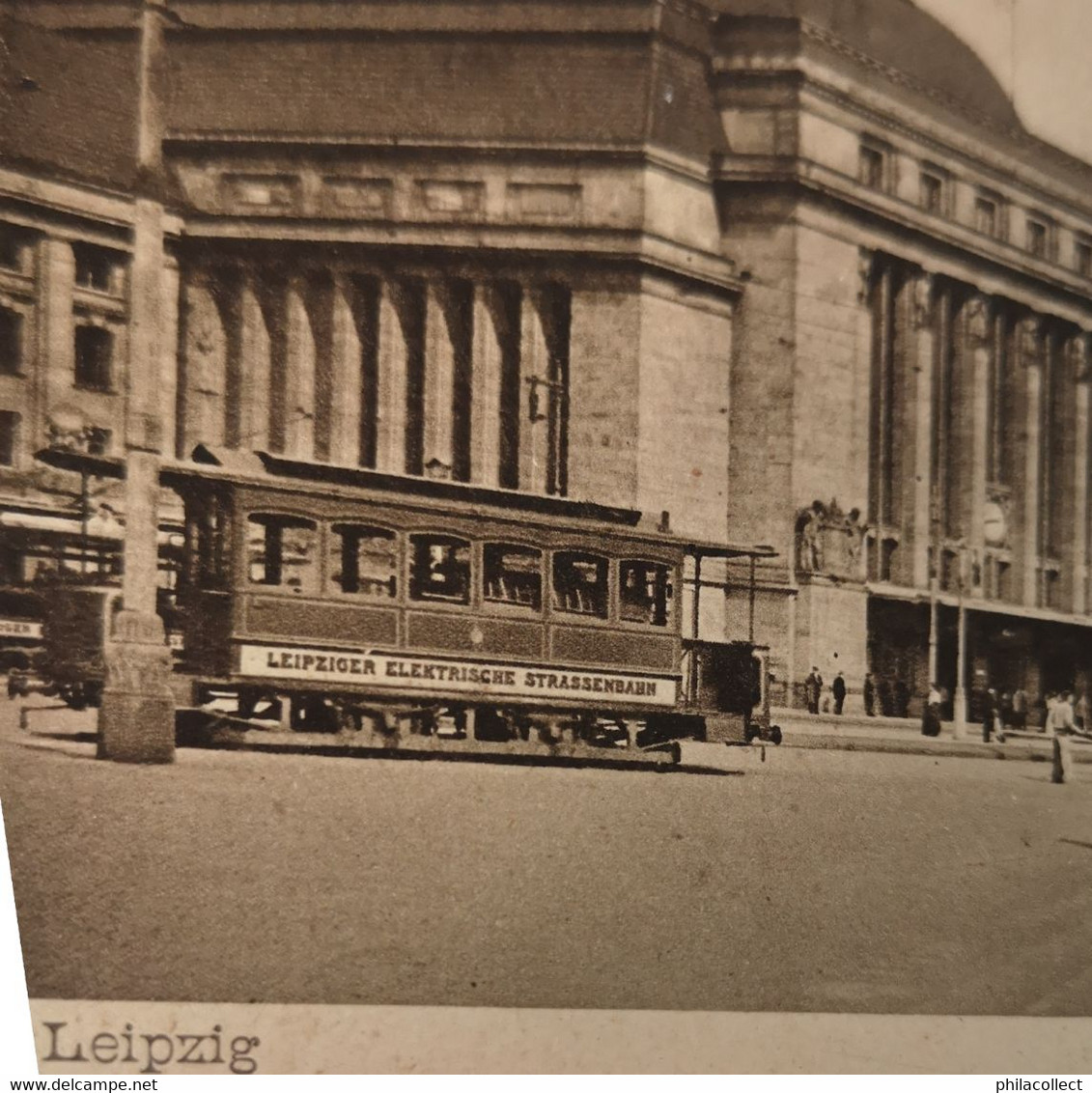 Leipzig // Hauptbahnhof (Tram - Strassenbahn - Railway - ) 19?? - Leipzig