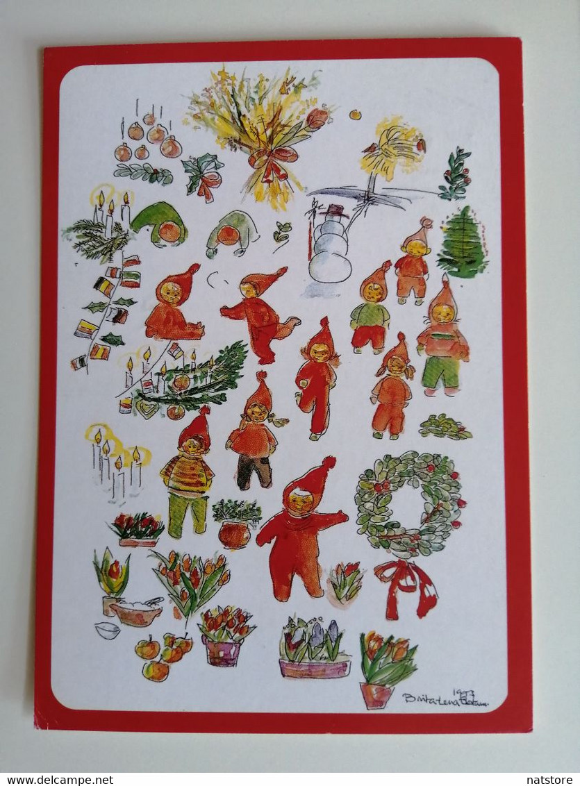 2000..FINLAND ...VINTAGE POSTCARD WITH STAMP..CHRISTMAS - Covers & Documents