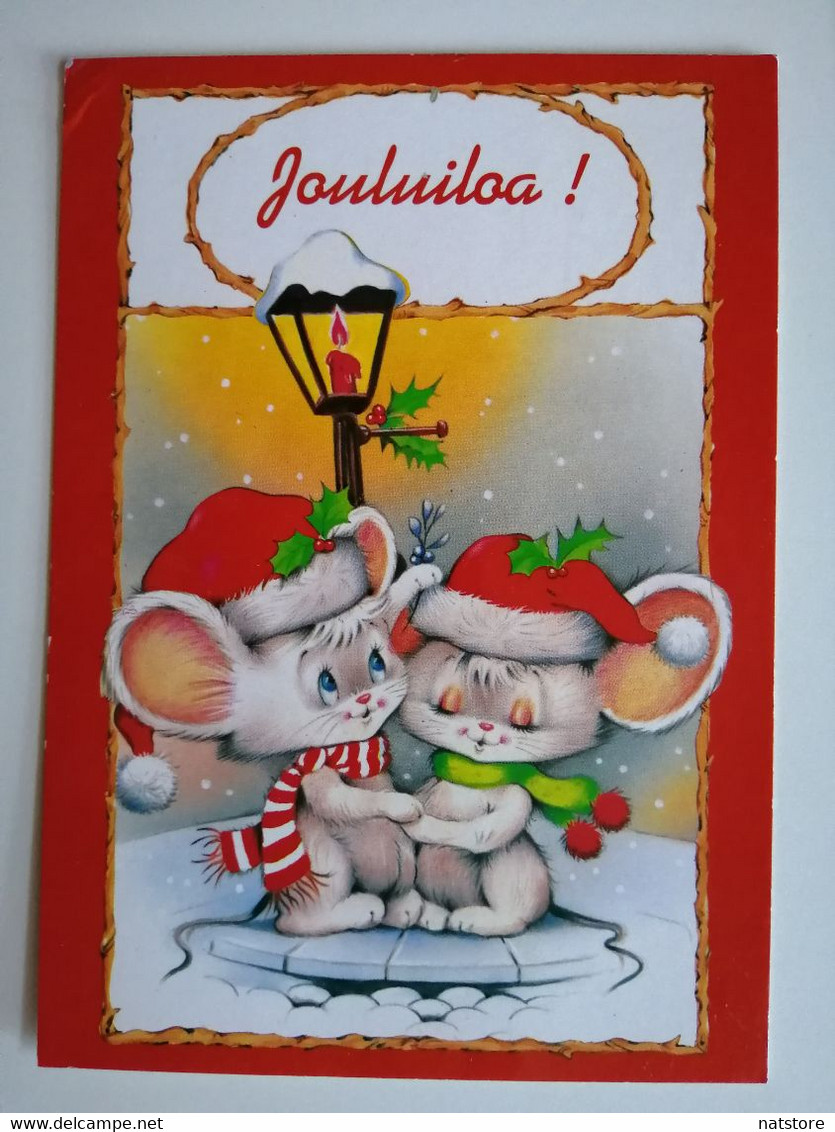 2001..FINLAND ...VINTAGE POSTCARD WITH STAMP..CHRISTMAS - Cartas & Documentos