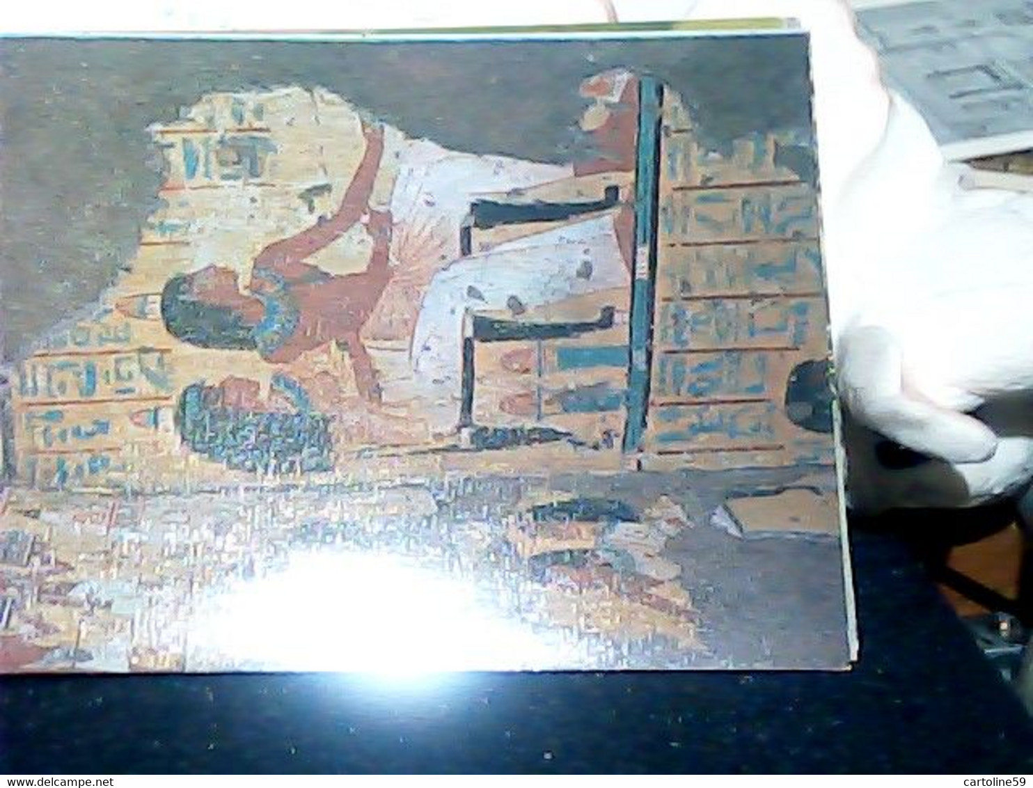 25  CARD TORINO -MUSEO EGIZIO diverse STATUE AFFRENSCHI SARCOFAGI  MUMMIE N1975  ID8293