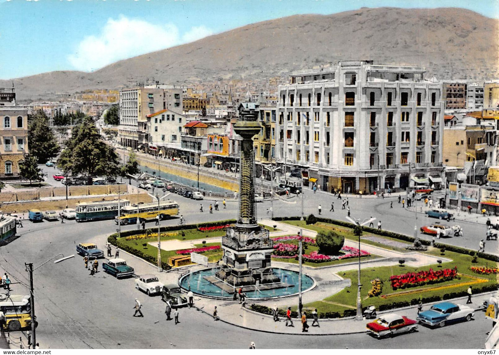 GF-DAMAS-Damascus-Syrie-Syria-Place Des Martyrs-Format Moderne 10 X 15 - Syrië