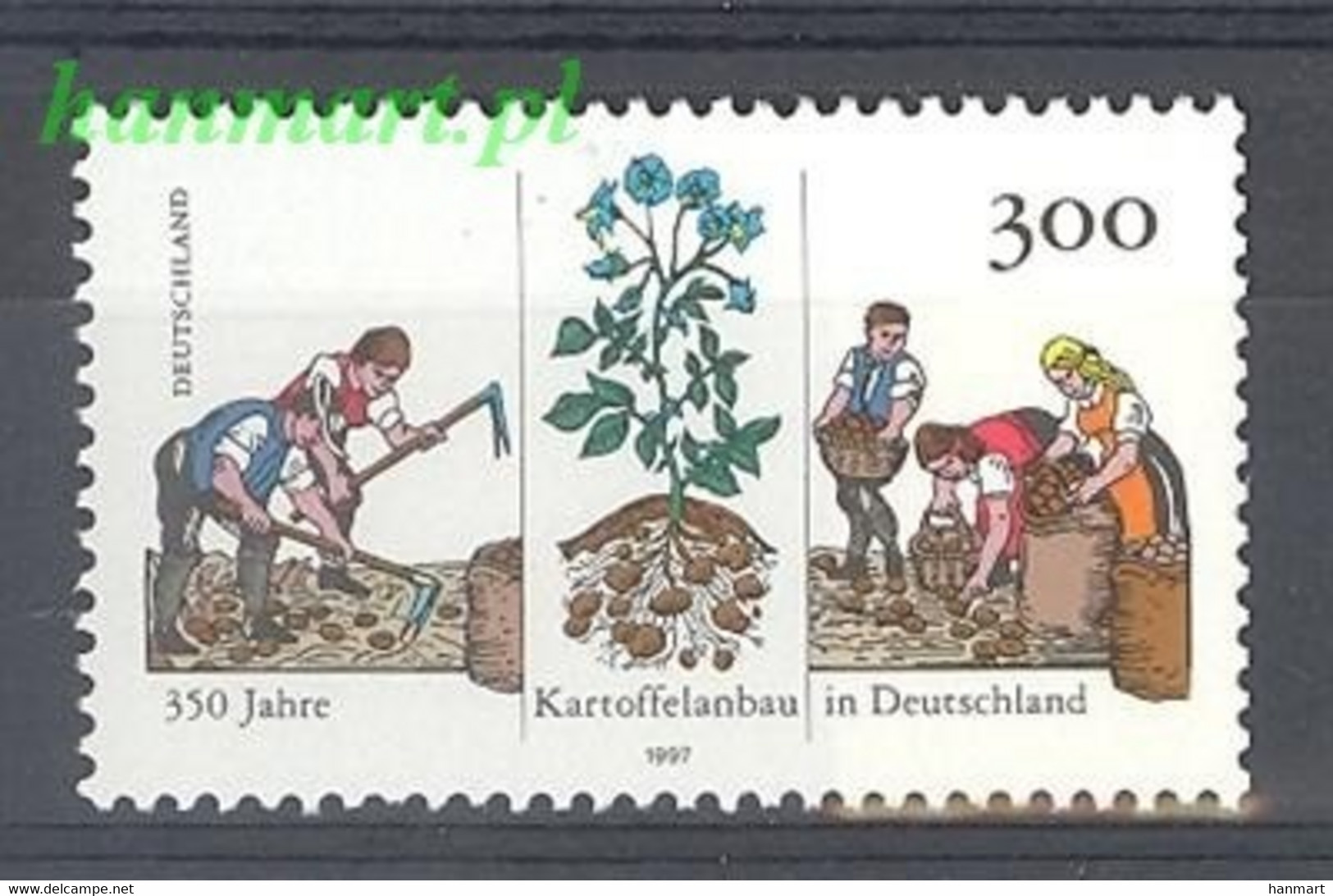 Germany, Federal Republic 1997 Mi 1946 MNH  (ZE5 GRM1946) - Landwirtschaft