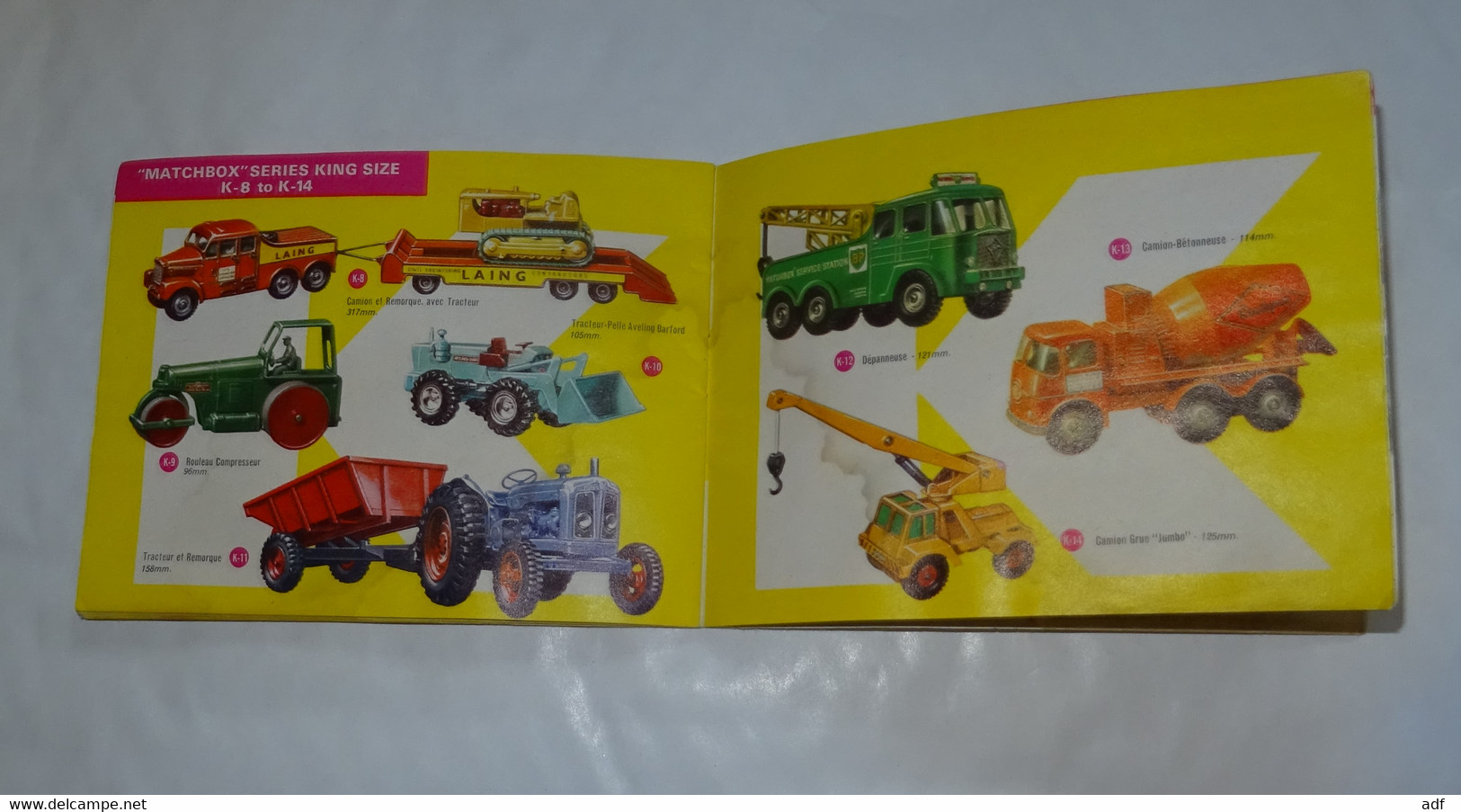 ANCIEN LIVRET CATALOGUE DU COLLECTIONNEUR MATCHBOX, 1964, JOUETS, VEHICULES, VOITURES